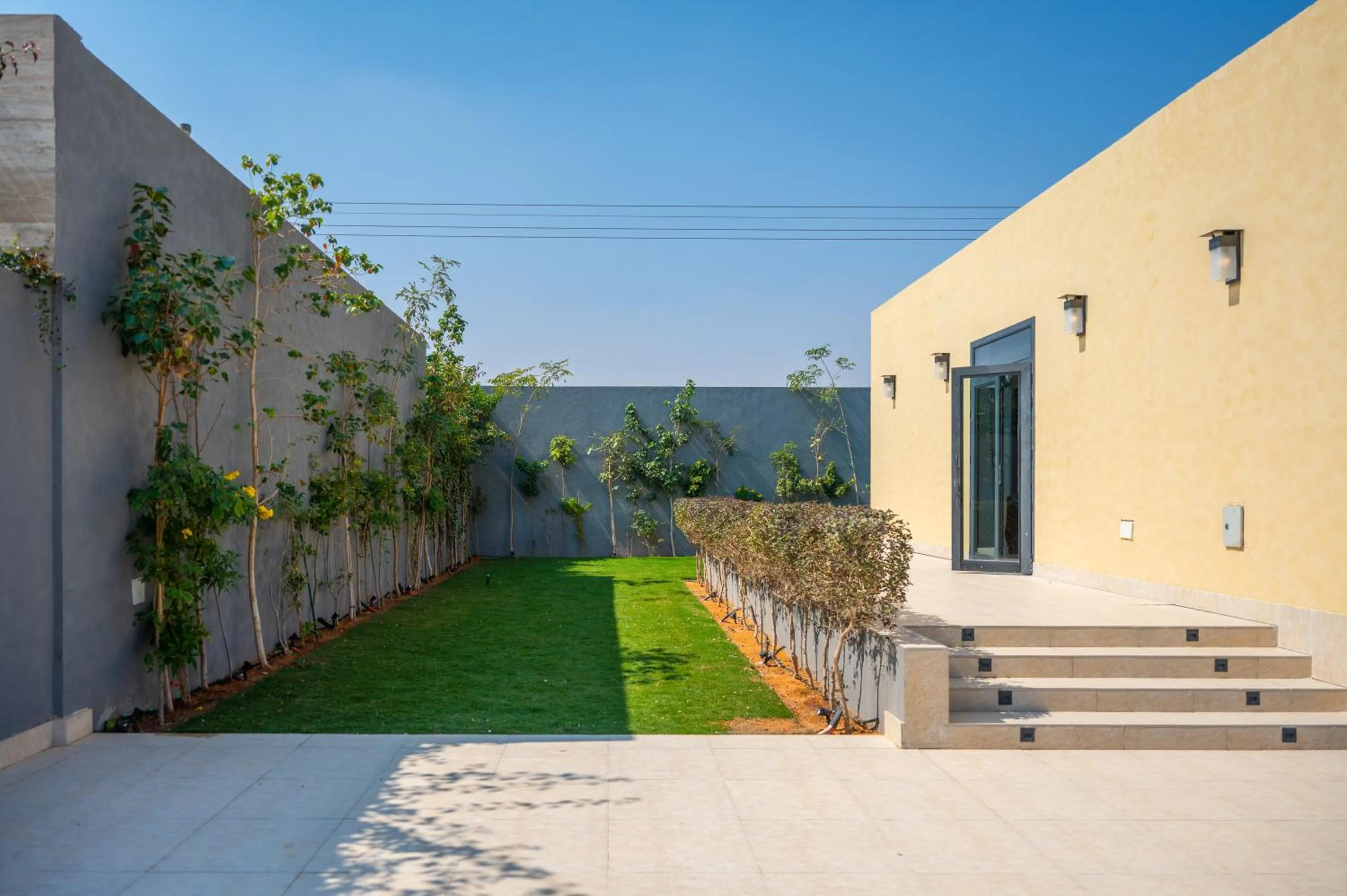 Garden view in Q Hotel Resorts -Riyadh