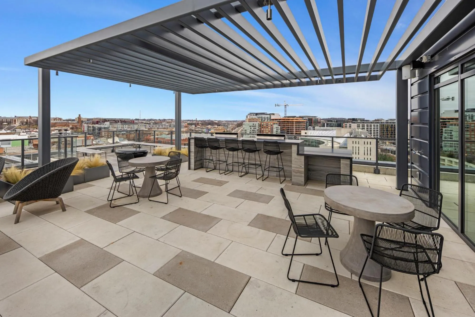 Patio in Global Luxury Suites at Tribeca