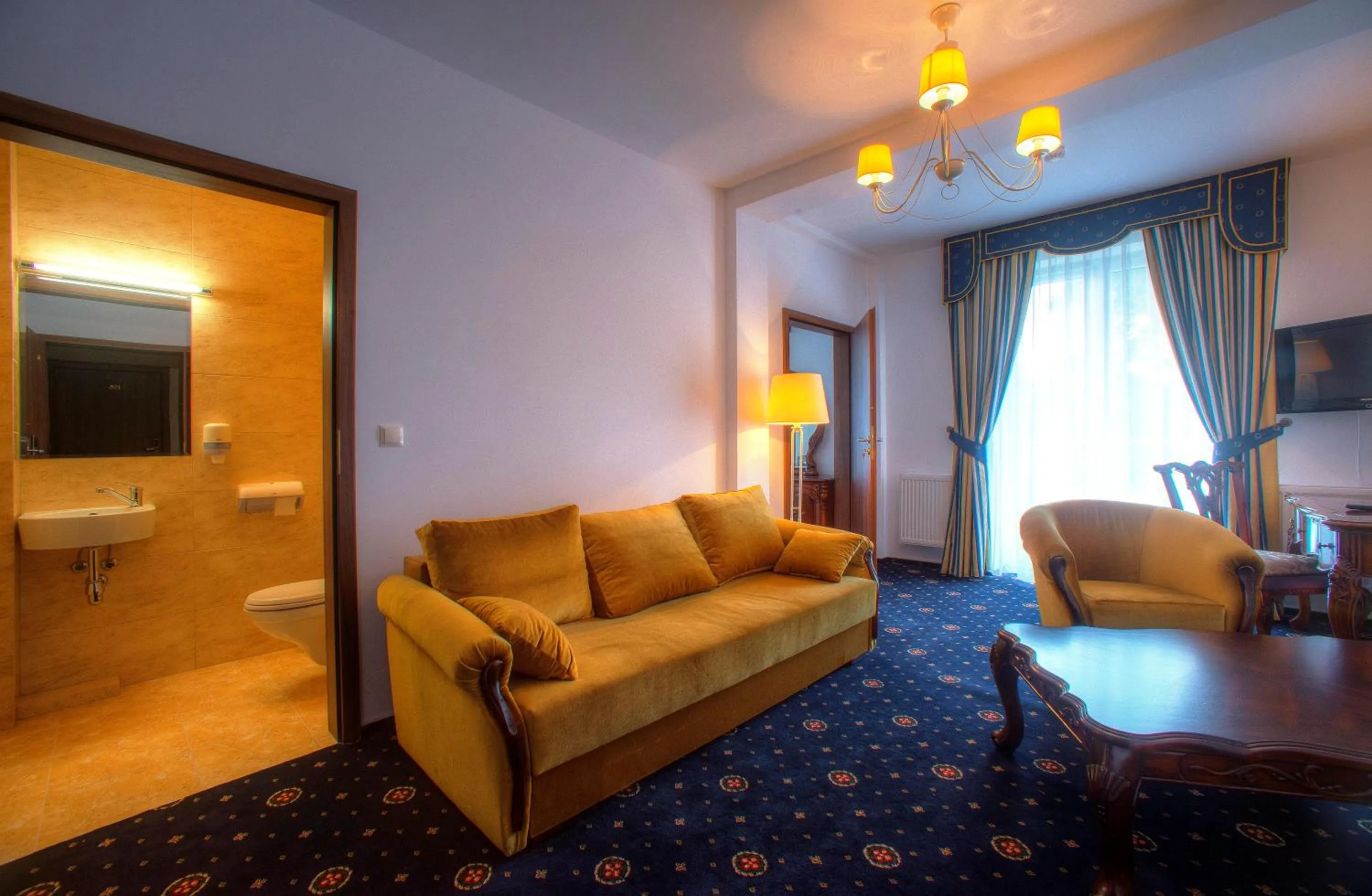 Photo of the whole room in Hotel Łańcut