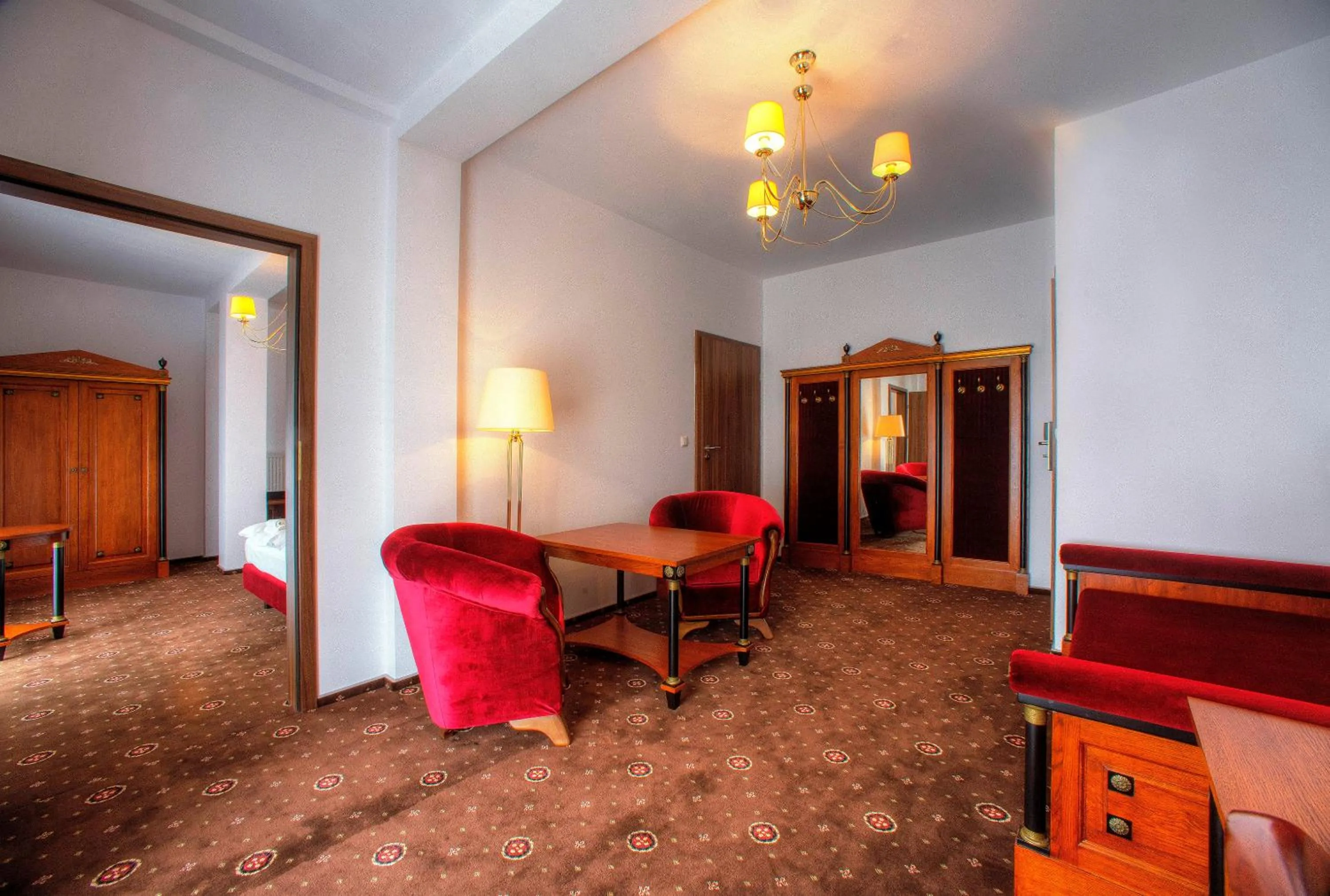 Photo of the whole room in Hotel Łańcut