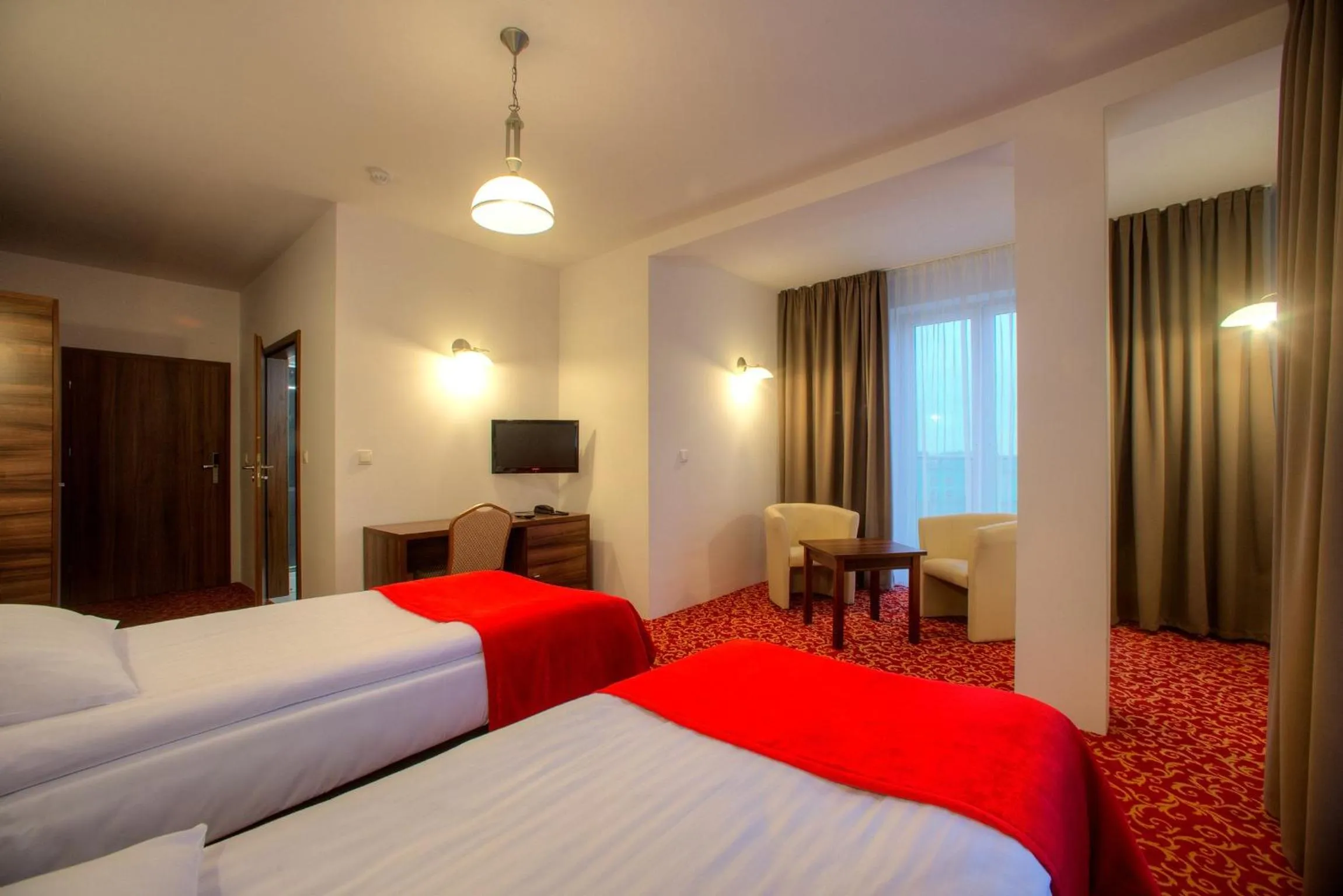 Photo of the whole room, Bed in Hotel Łańcut