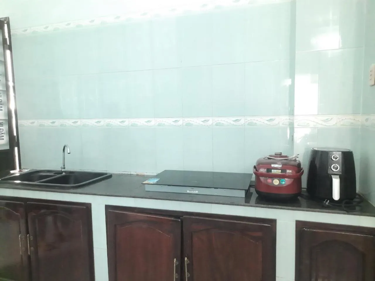 Communal kitchen in Hoa Lan