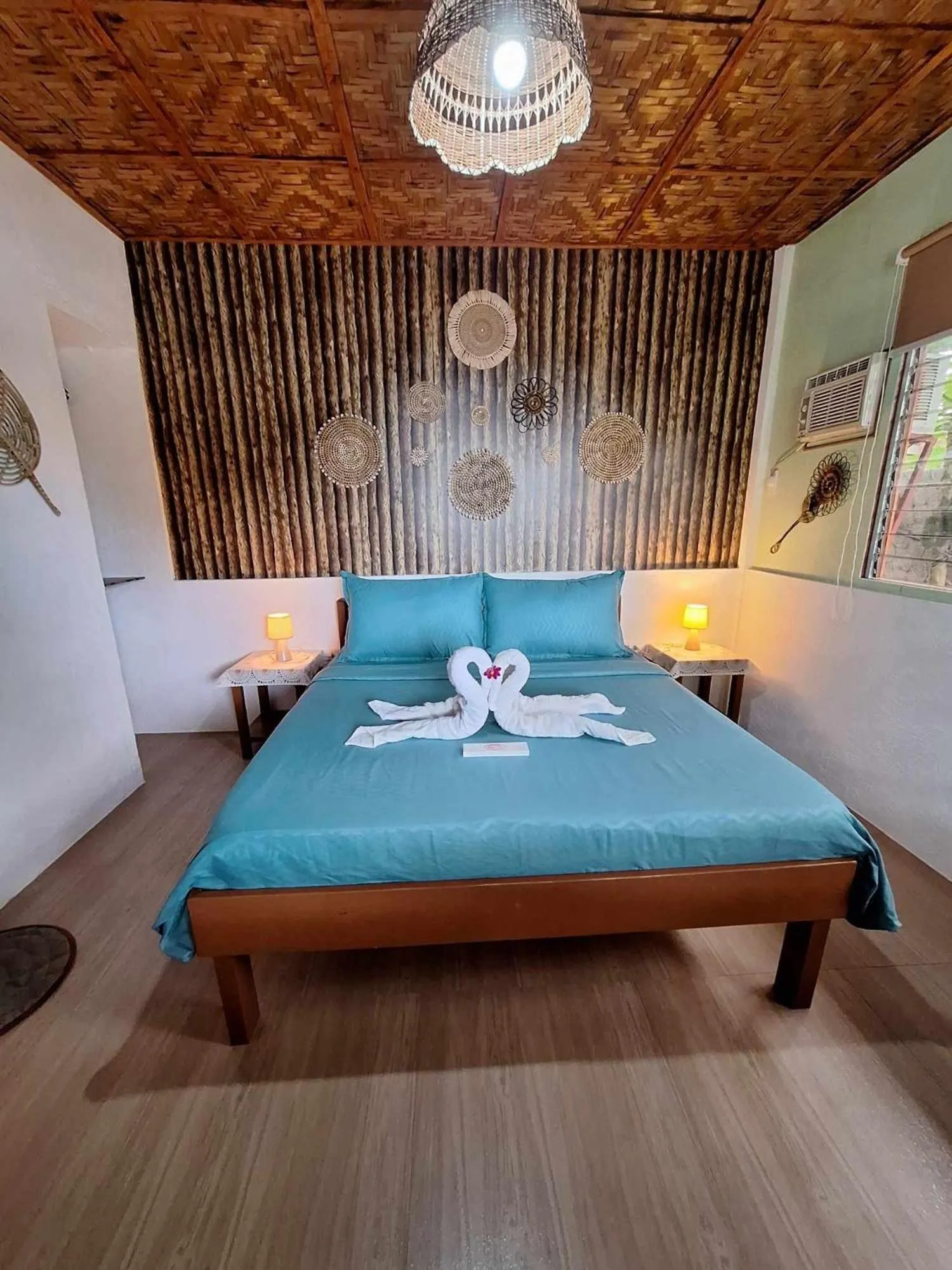 Bed in Casas de Ruumar Bed and Breakfast-Bar-Two rooms for family available