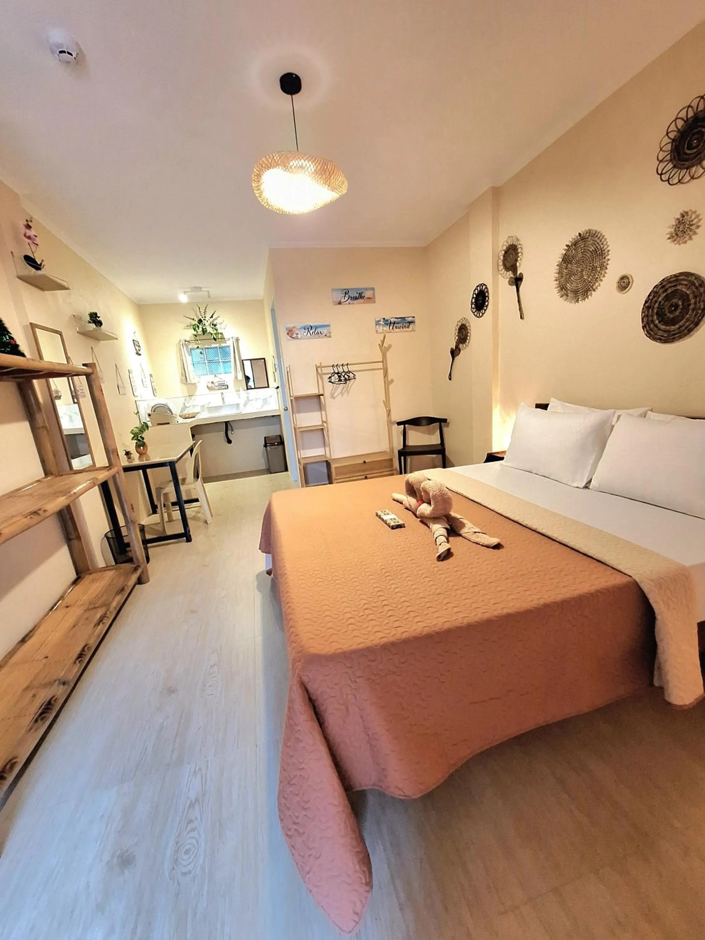 Bed in Casas de Ruumar Bed and Breakfast-Bar-Two rooms for family available