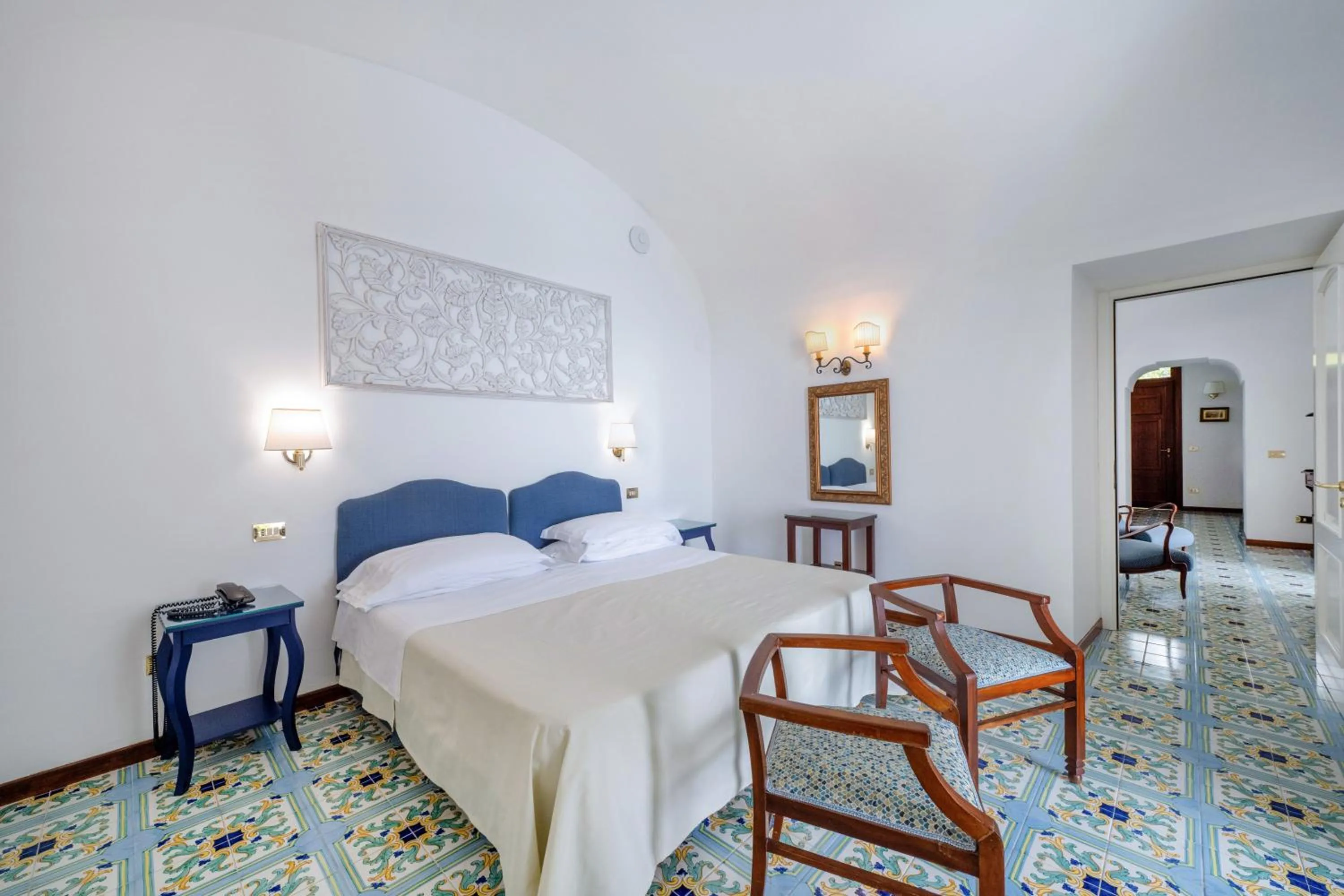 Bed in Hotel Belvedere