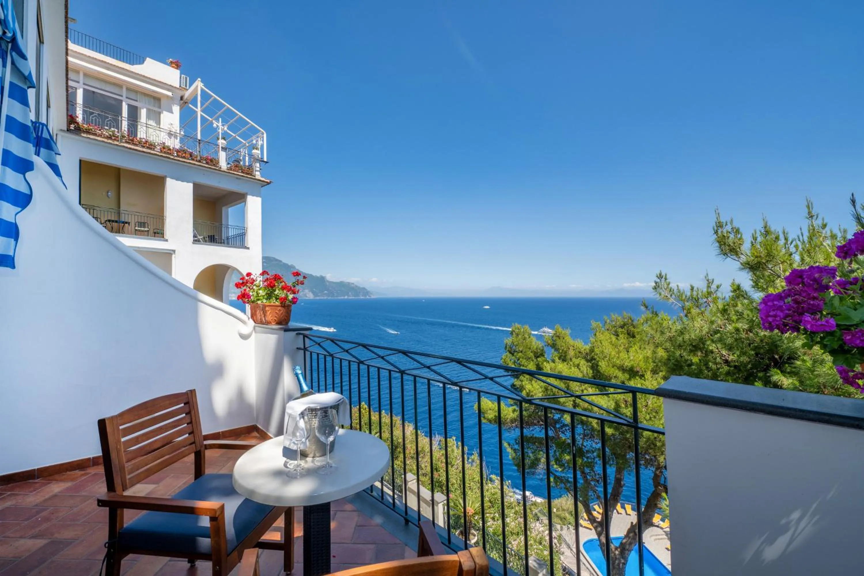 Balcony/Terrace in Hotel Belvedere