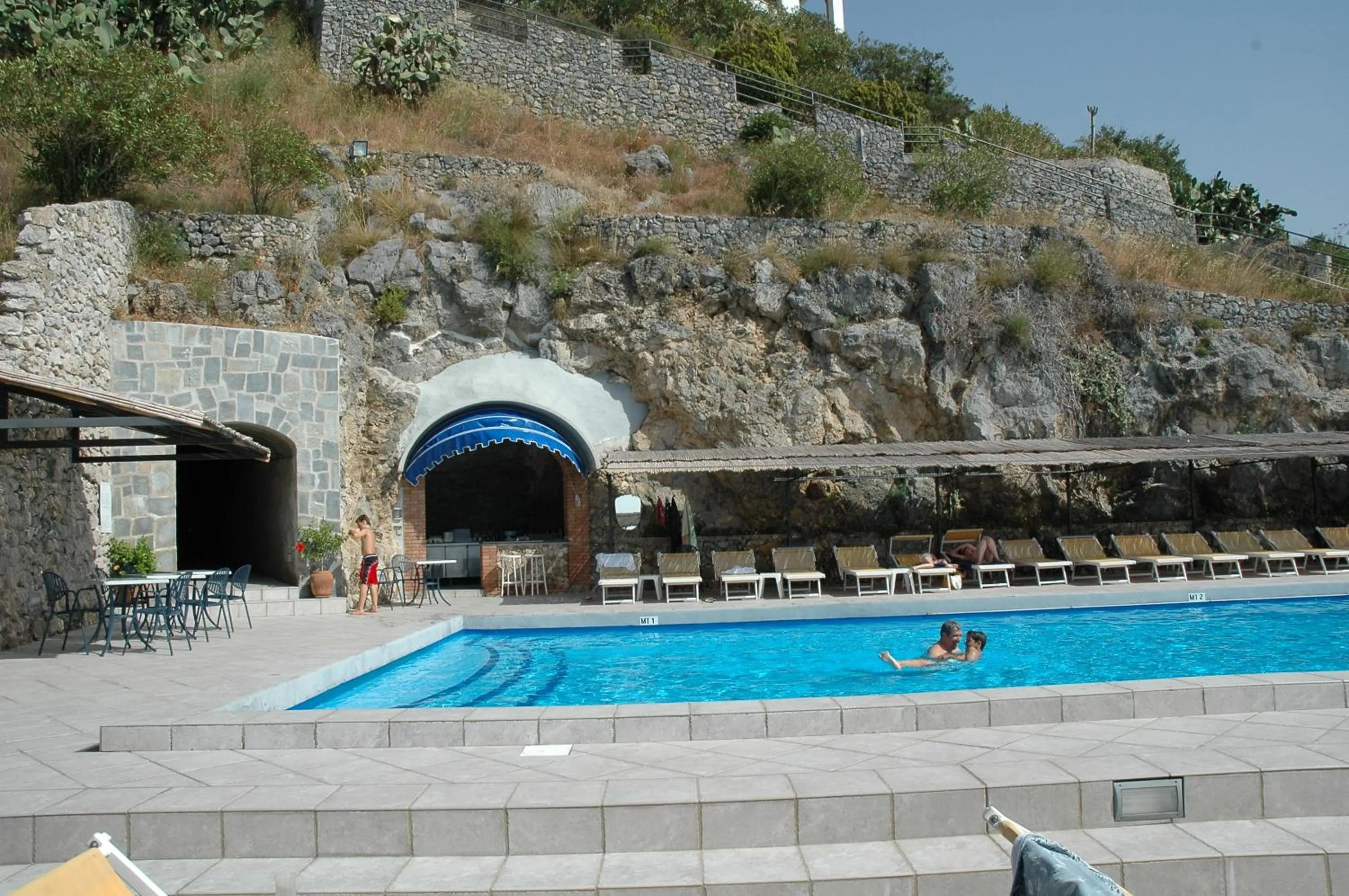 Swimming pool in Hotel Belvedere