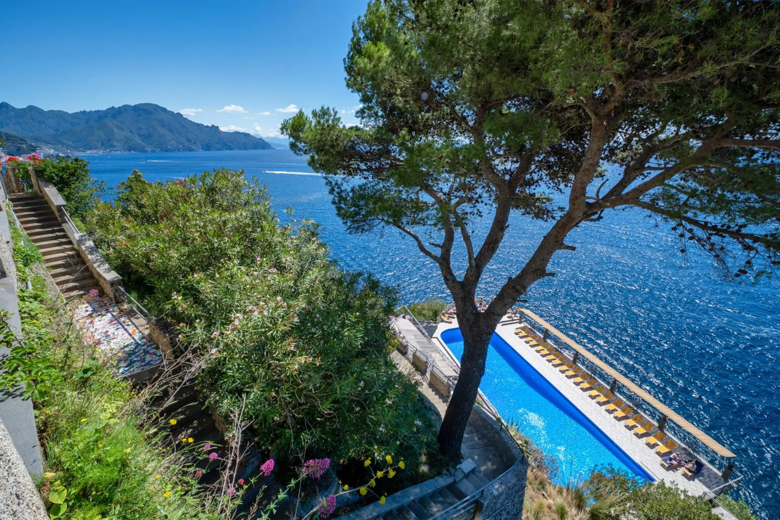 Natural landscape in Hotel Belvedere