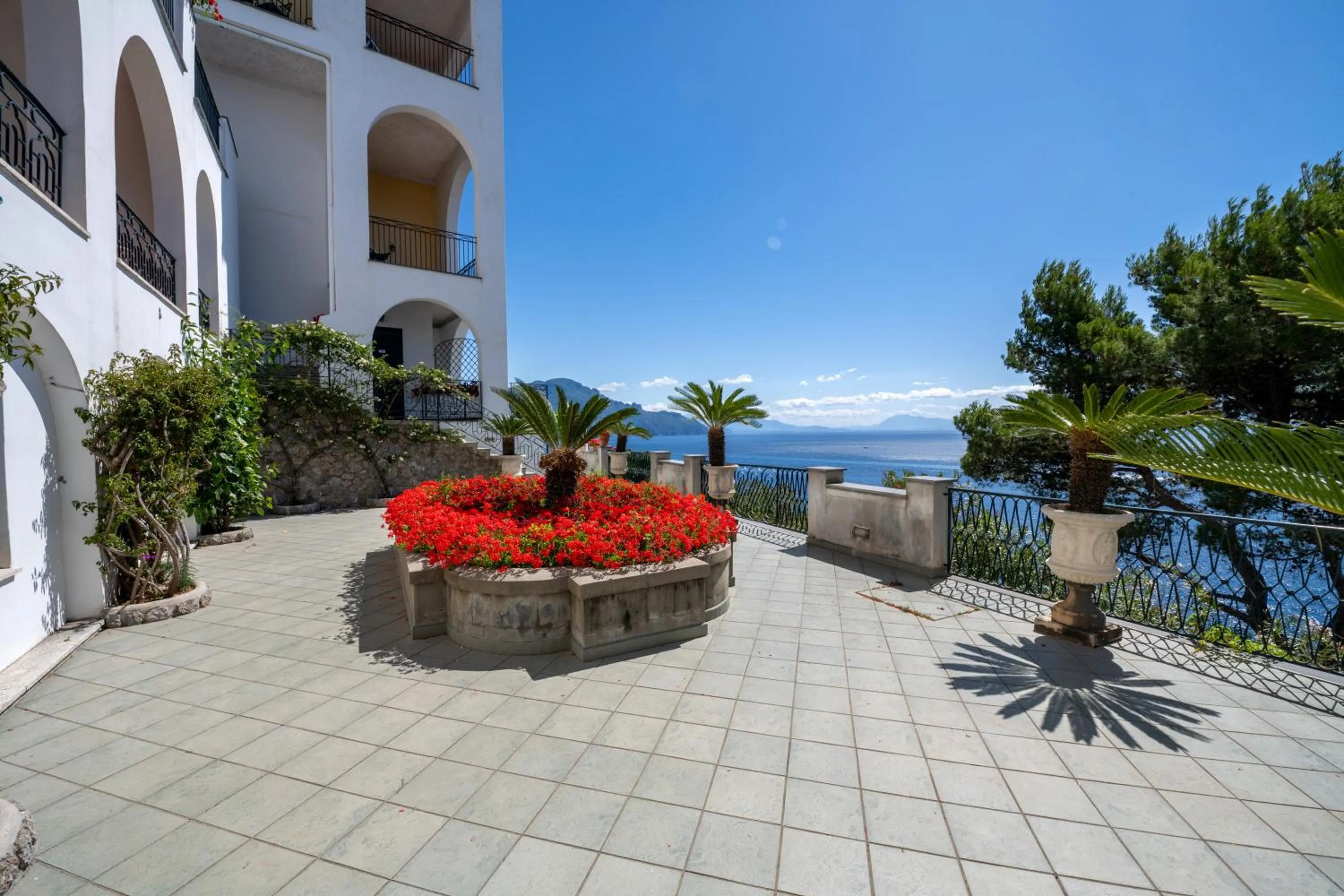 Garden in Hotel Belvedere