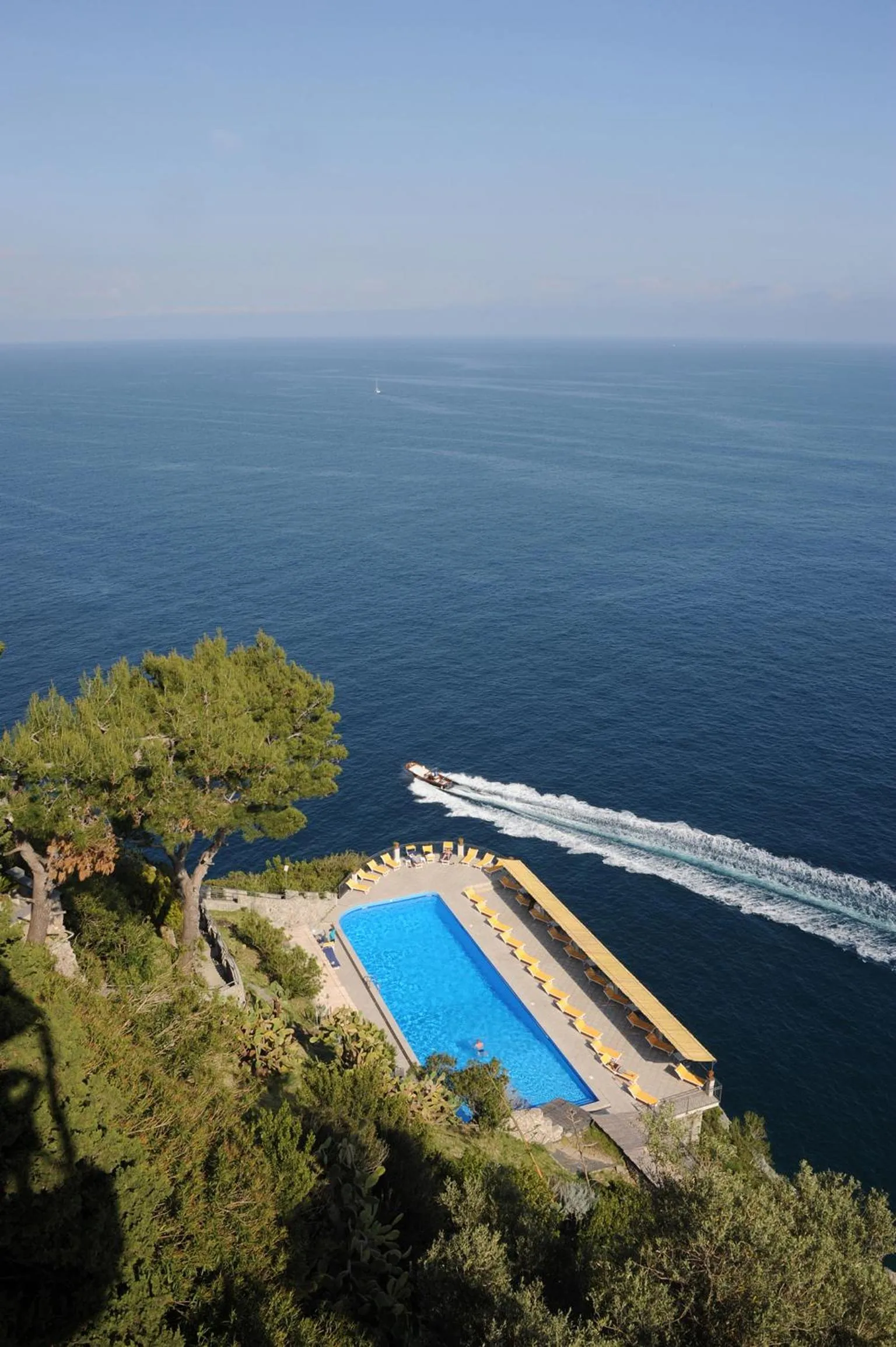 Swimming pool in Hotel Belvedere