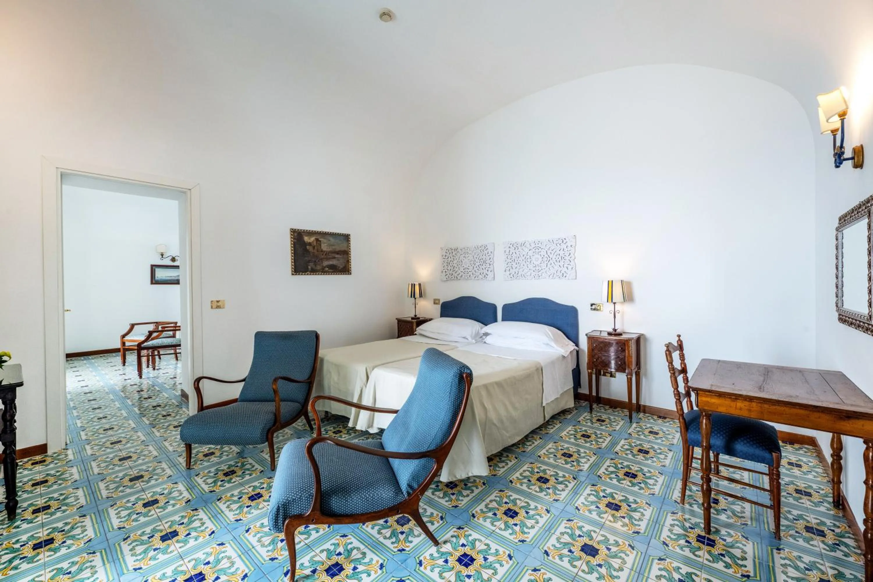 Bed in Hotel Belvedere