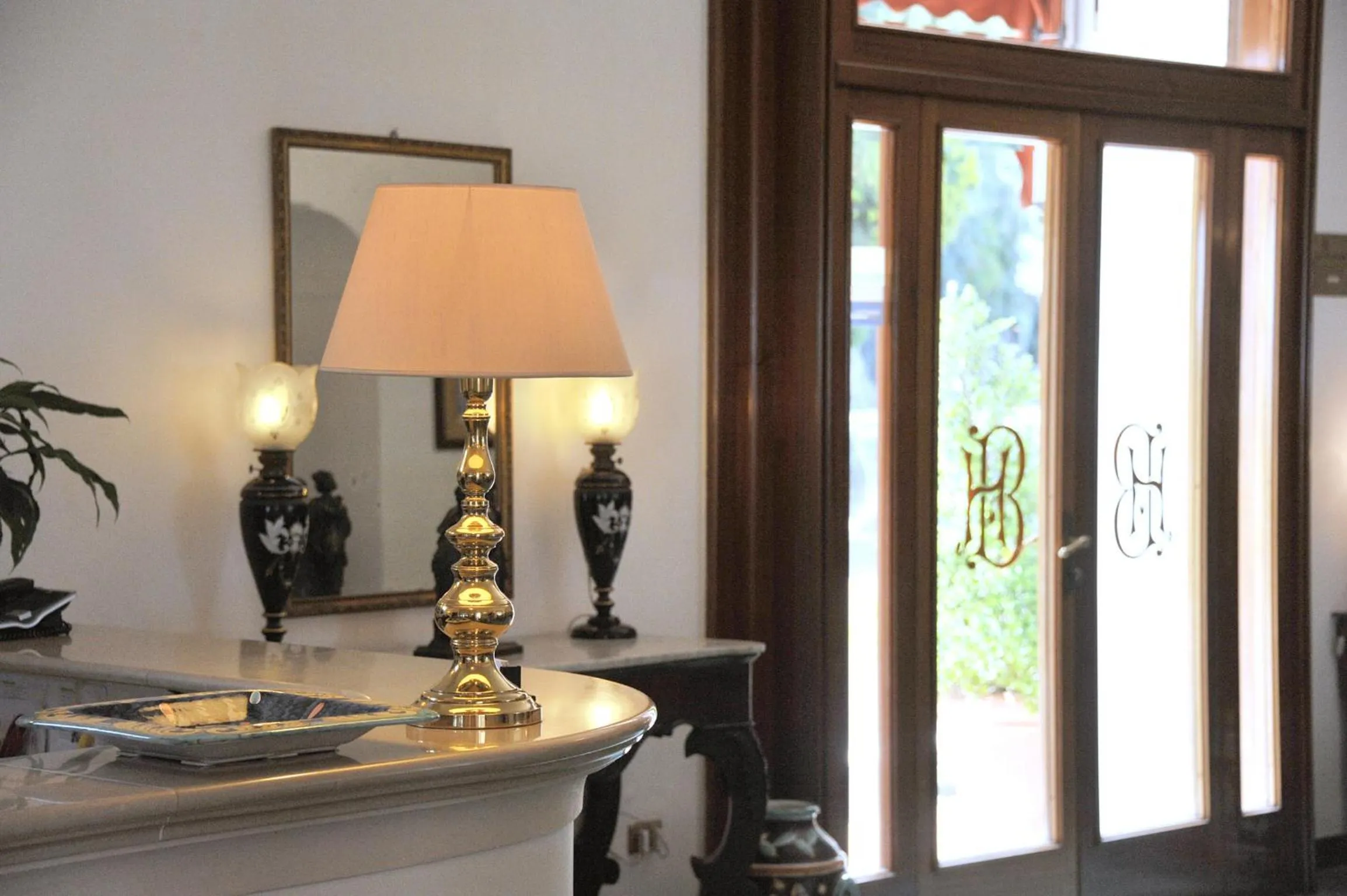 Lobby or reception in Hotel Belvedere