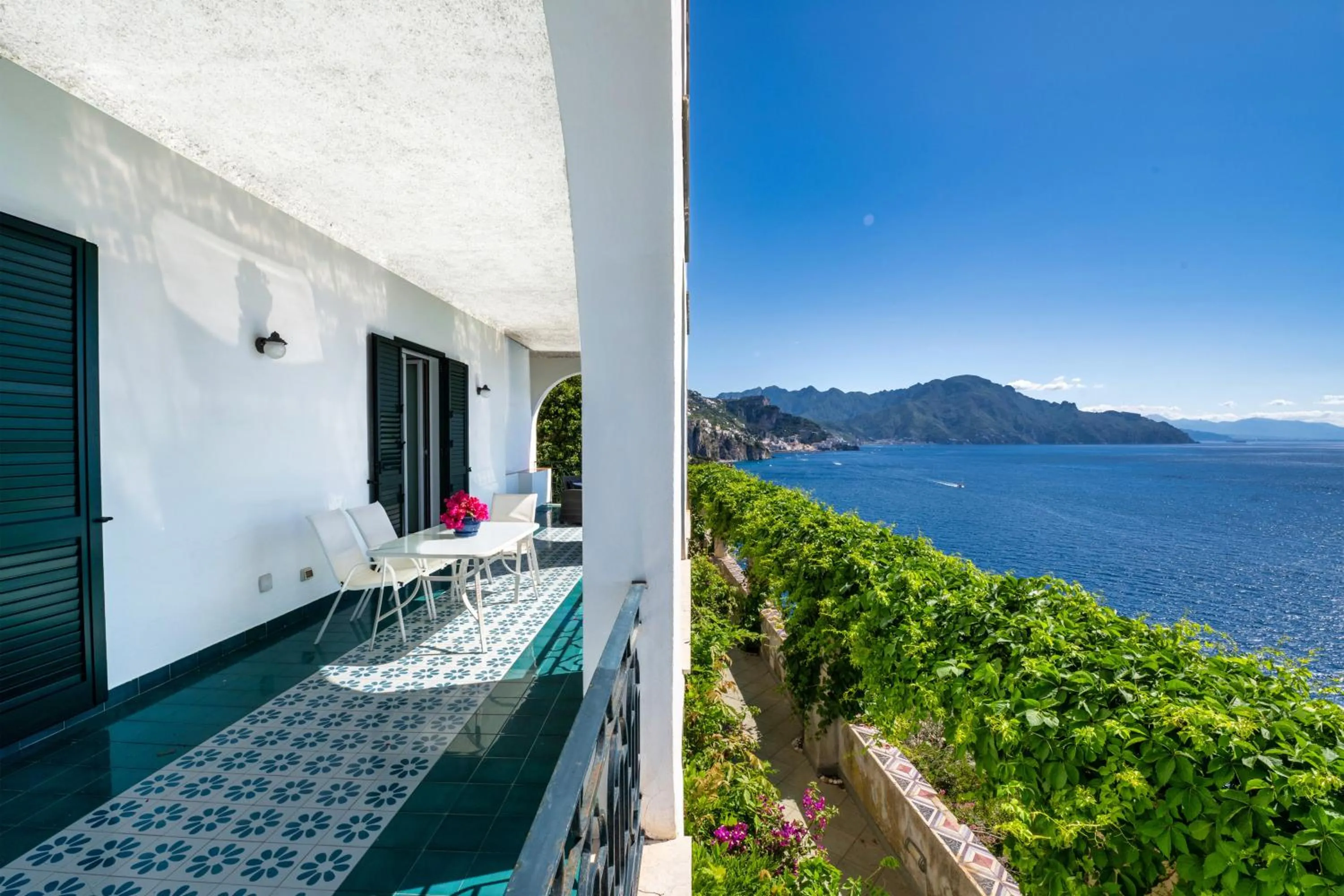 Patio in Hotel Belvedere