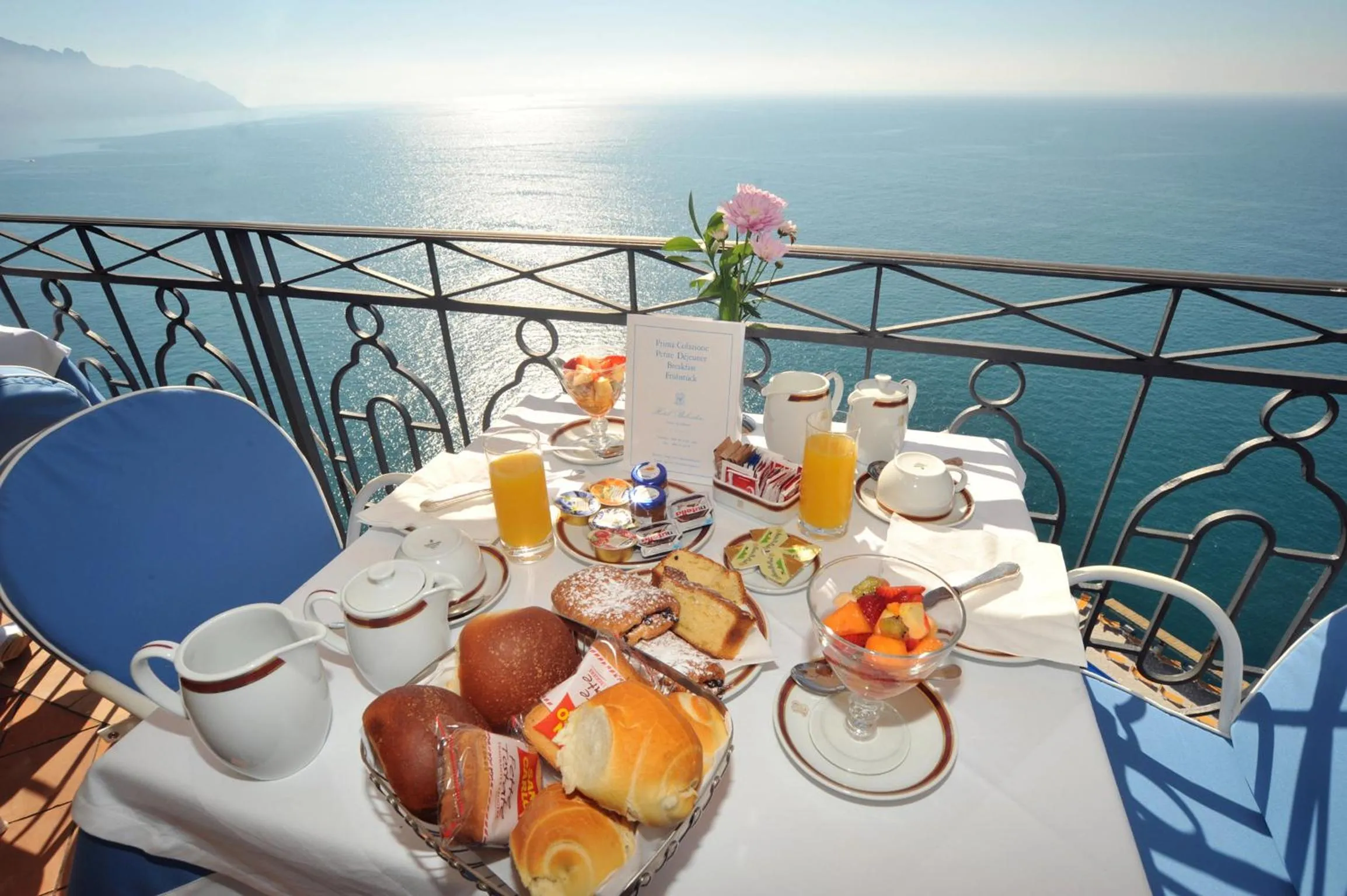 Buffet breakfast in Hotel Belvedere