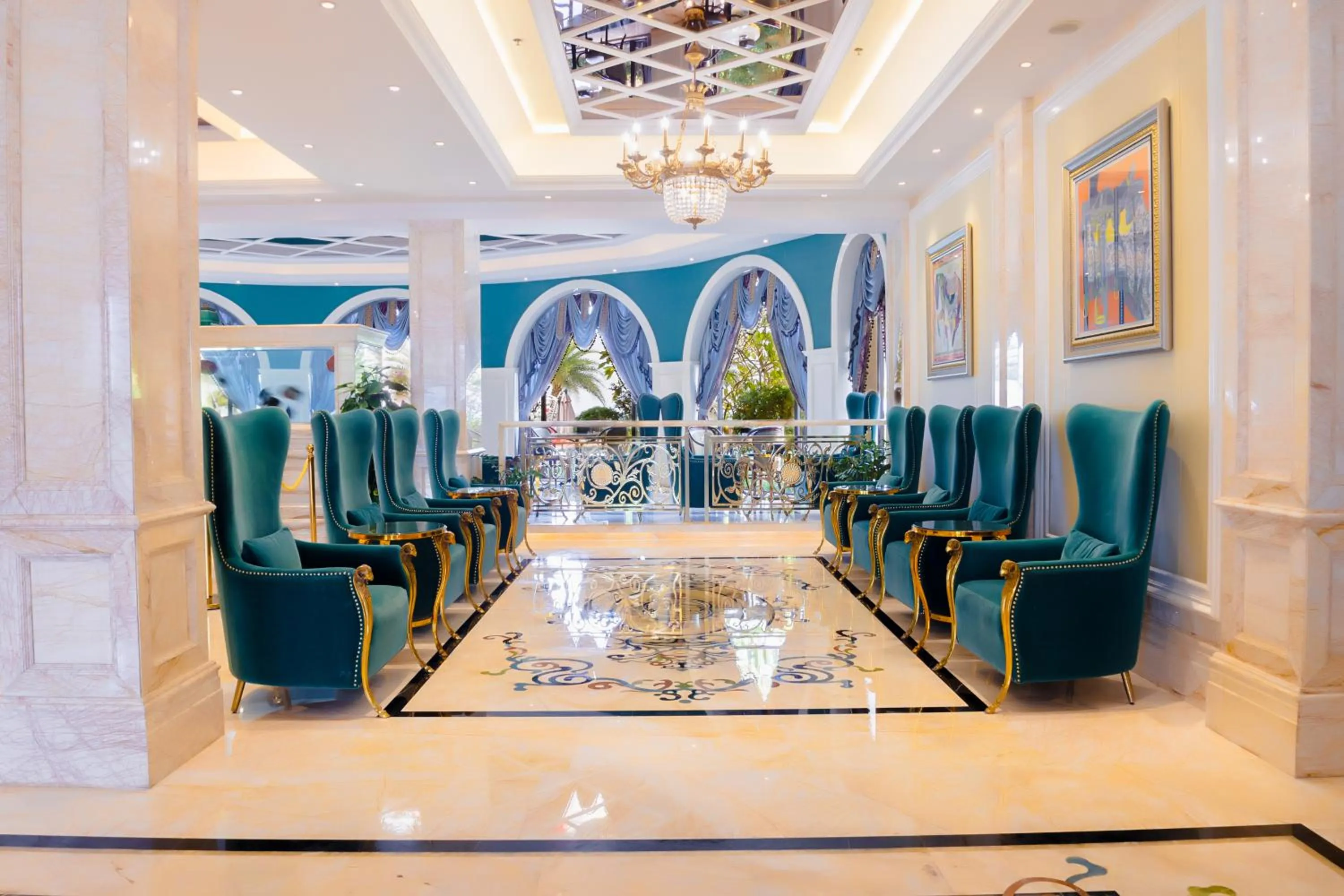 Lobby or reception in Continental Xin Hao Hotel and Resort 洲际新濠酒店