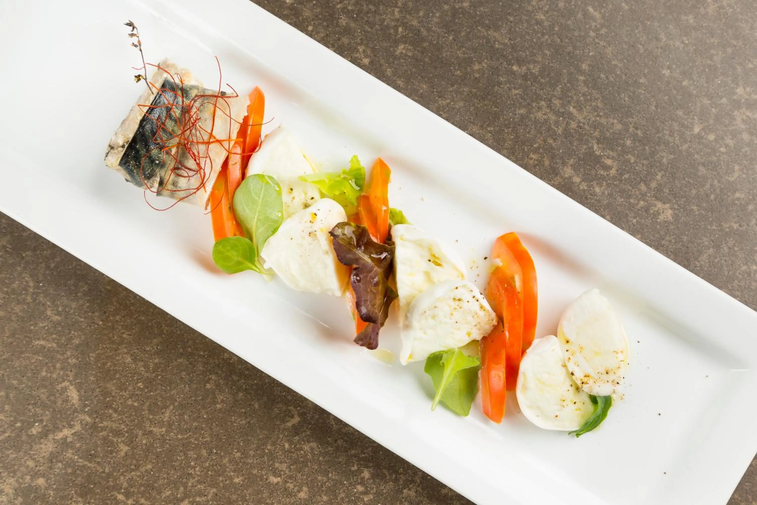 Food close-up in Mercure Villa Romanazzi Carducci Bari