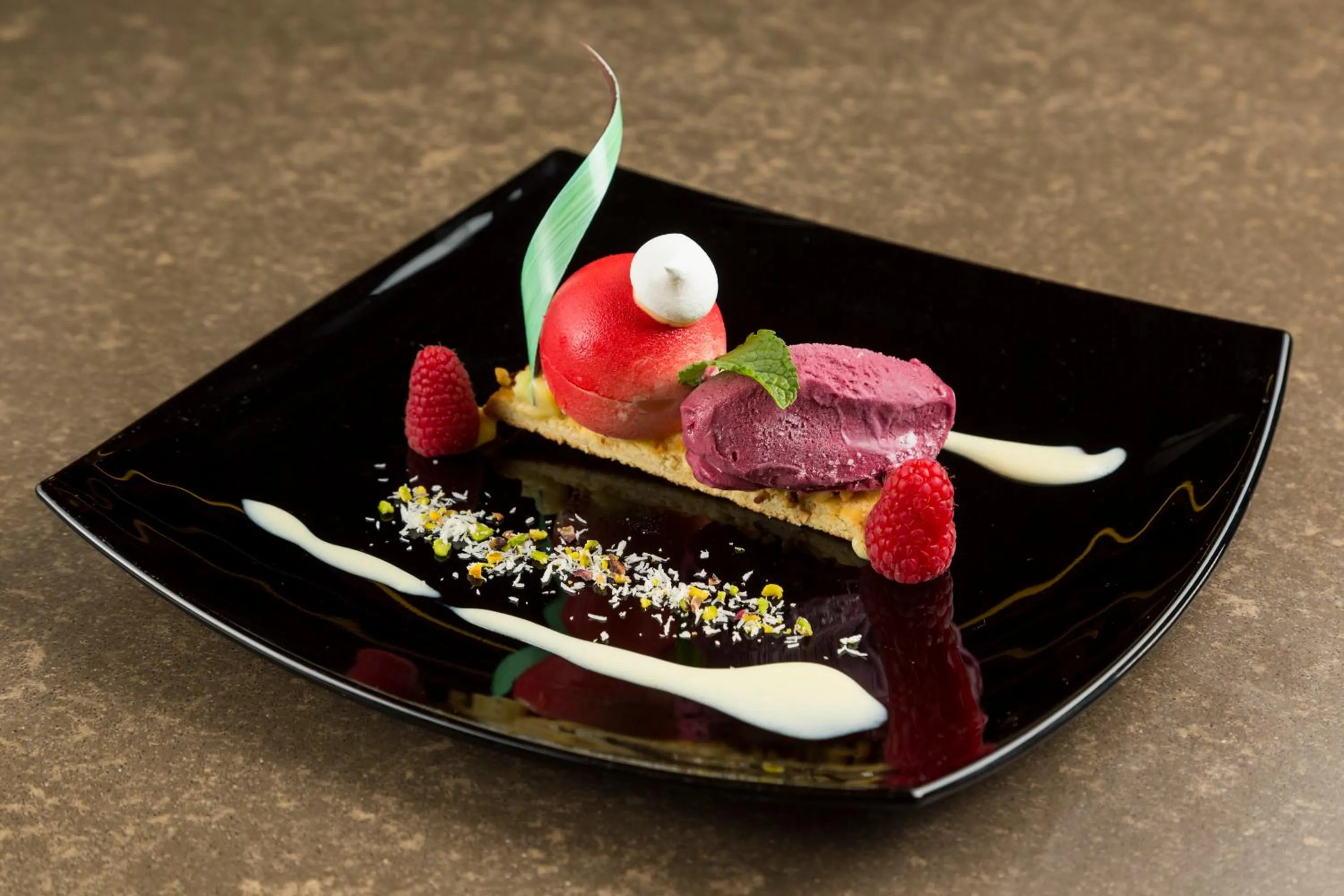 Food close-up in Mercure Villa Romanazzi Carducci Bari