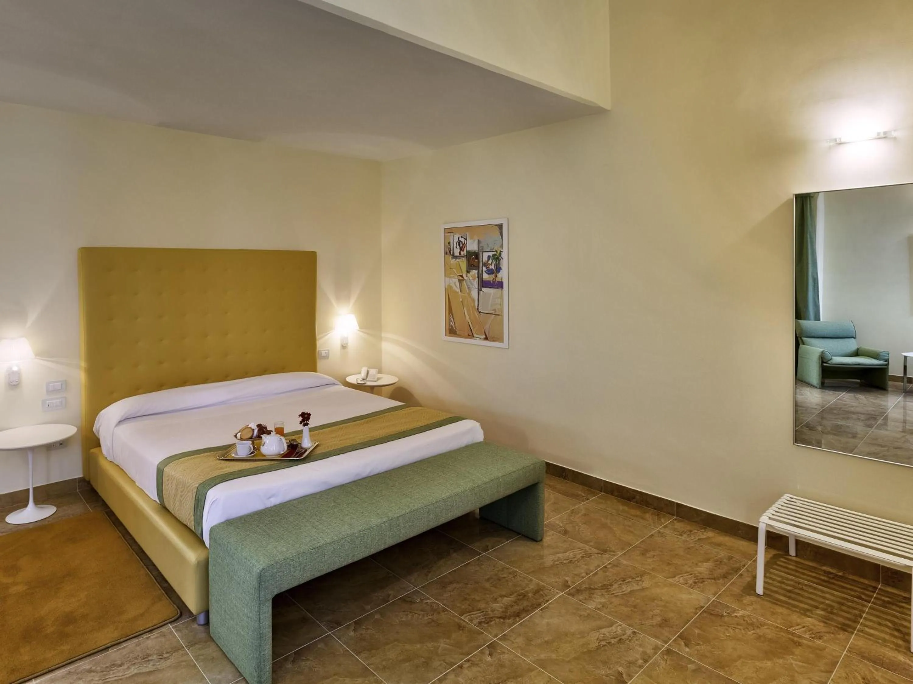 Bedroom, Bed in Mercure Villa Romanazzi Carducci Bari