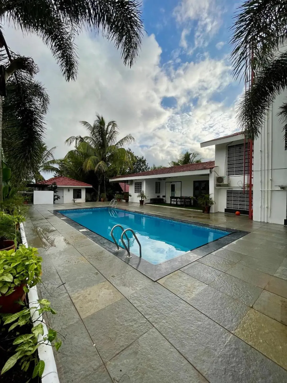Swimming pool in The Green Estate Resort