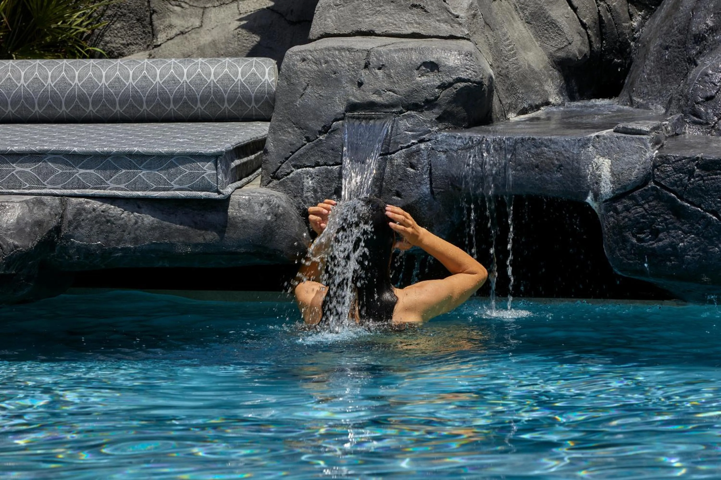 Swimming pool in Mountain and Sea Suites