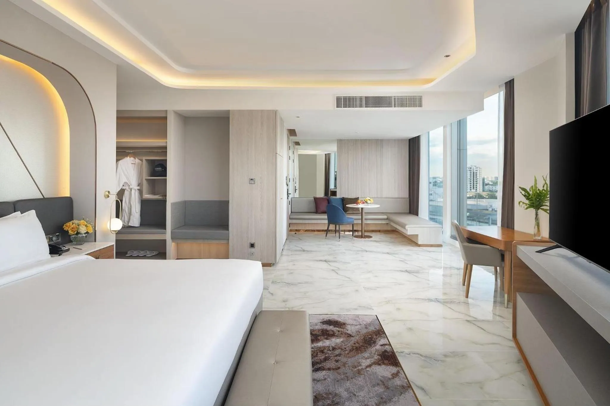 Bedroom, Bed in Asawin Grand Convention Hotel