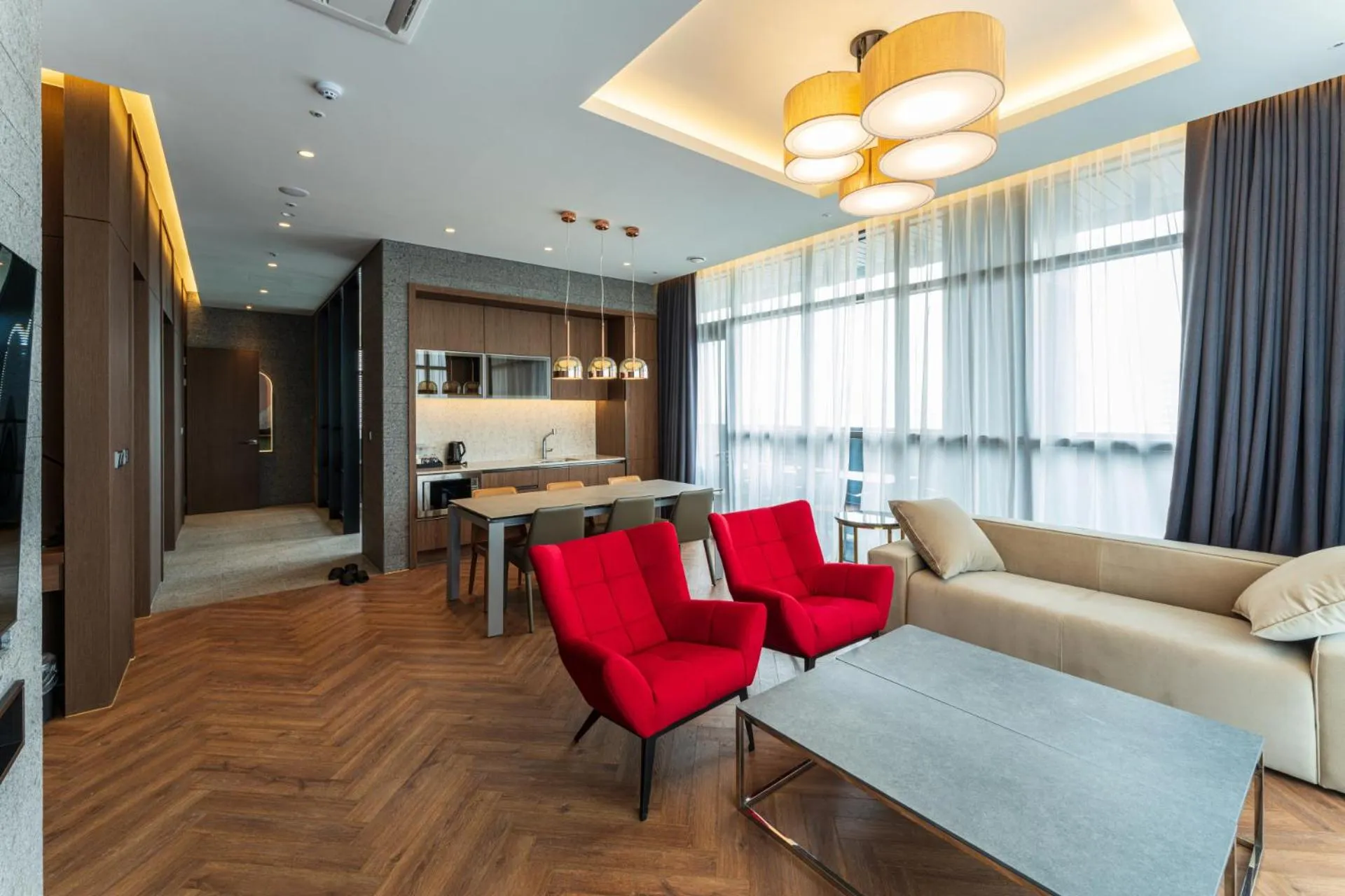 Living room in Hotel SoulHada