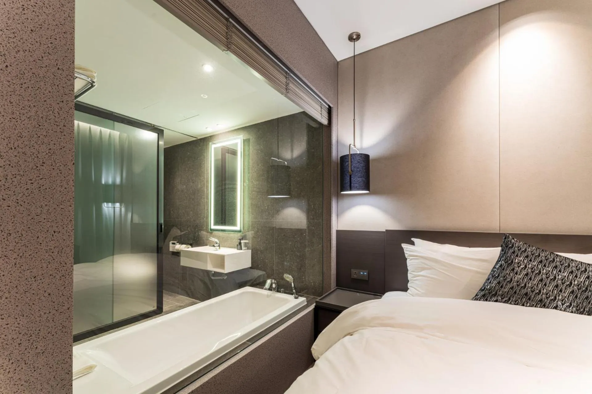 Bed in Hotel SoulHada