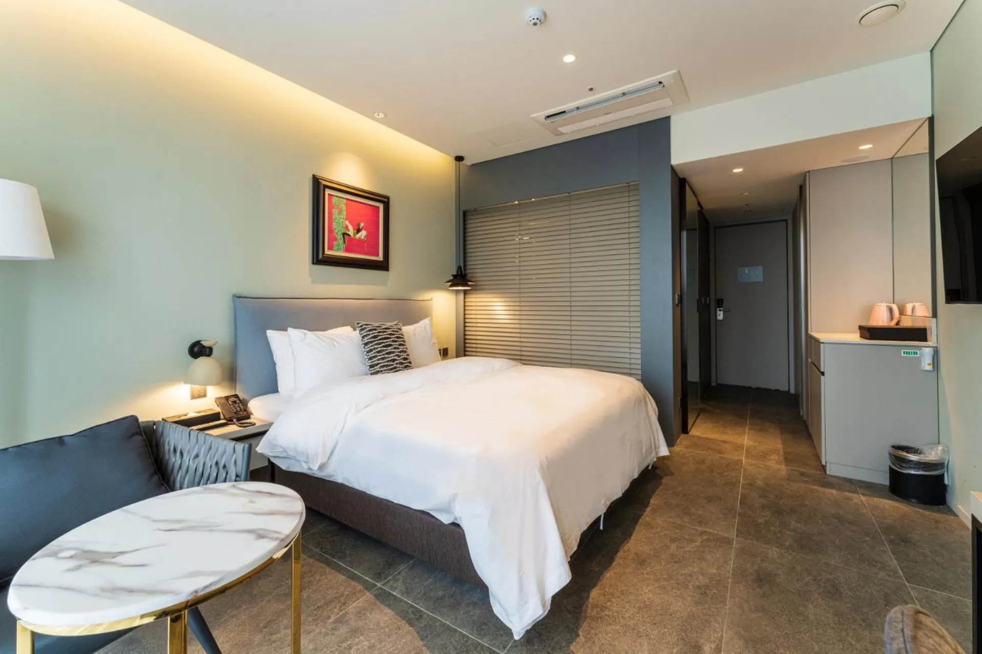 Bed in Hotel SoulHada