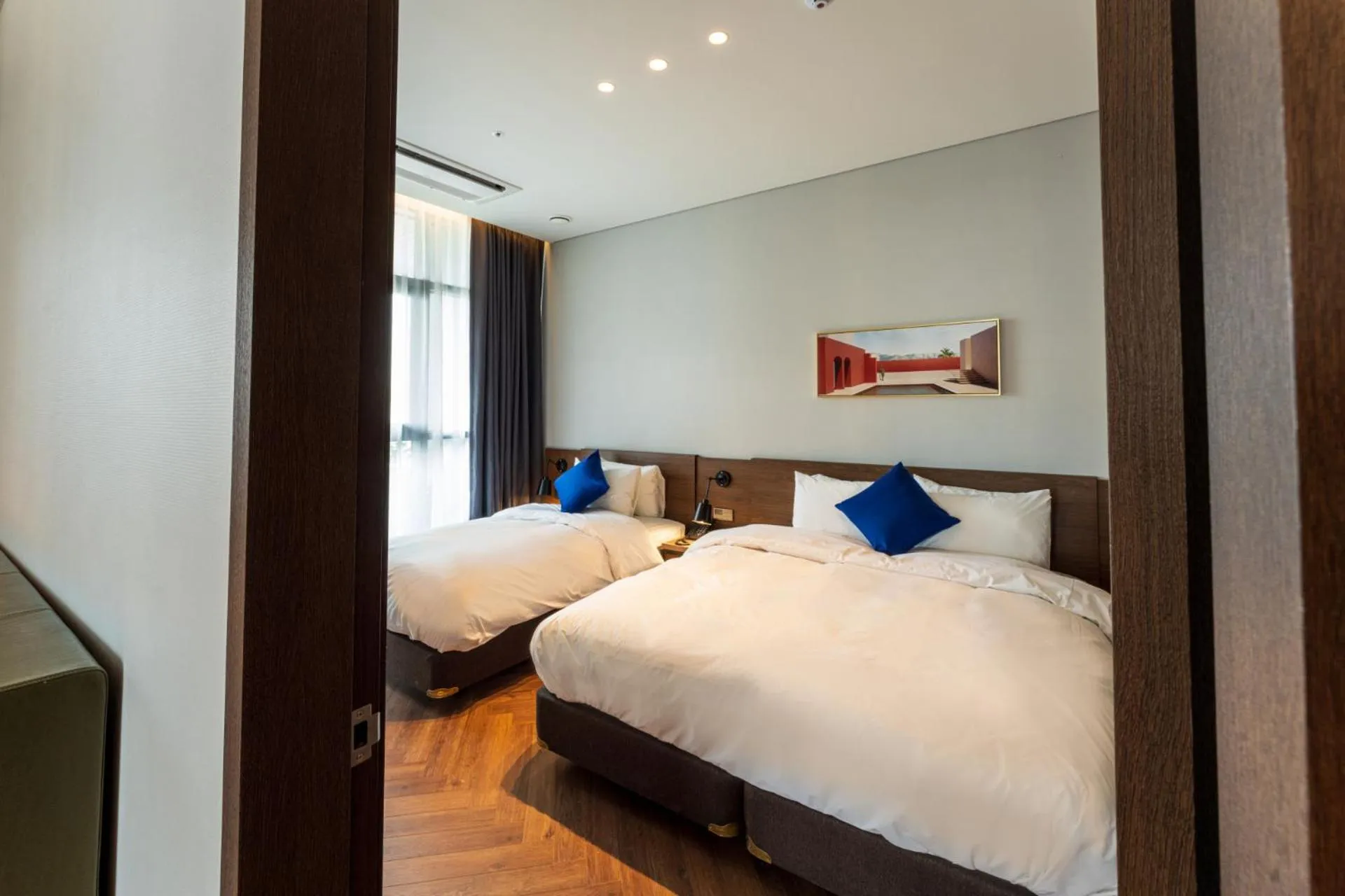 Bed in Hotel SoulHada