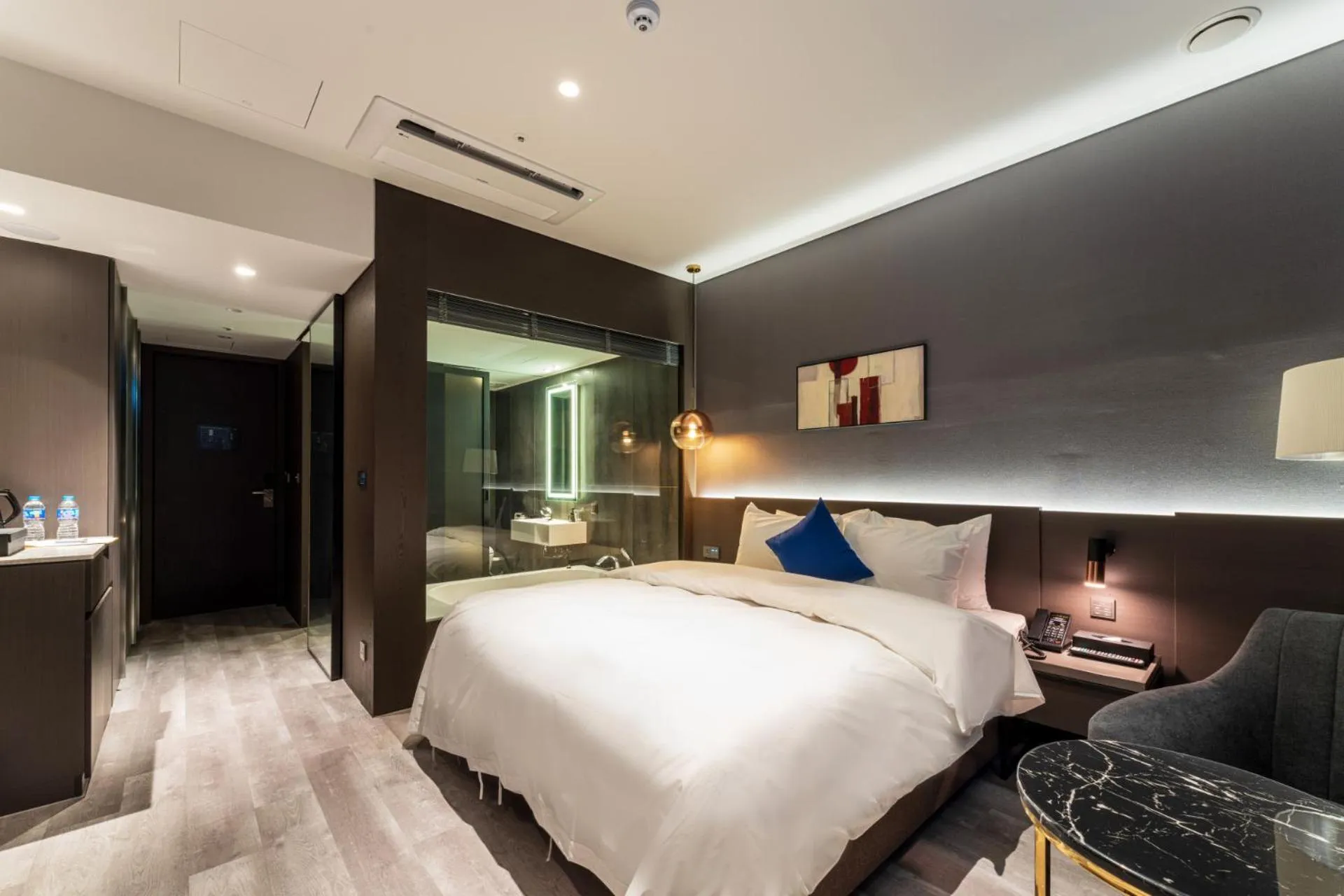 Bed in Hotel SoulHada