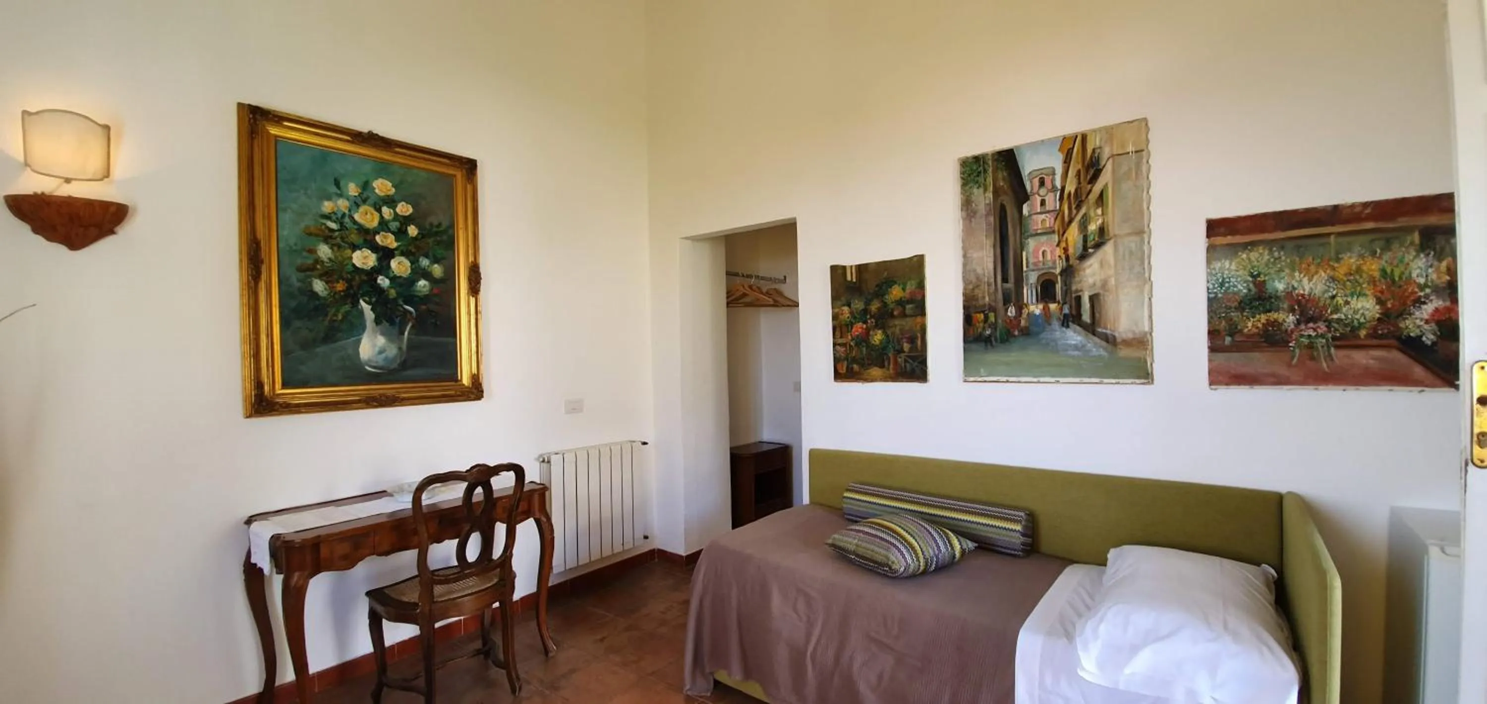 Living room, Bed in Agriturismo Fattoria Terranova