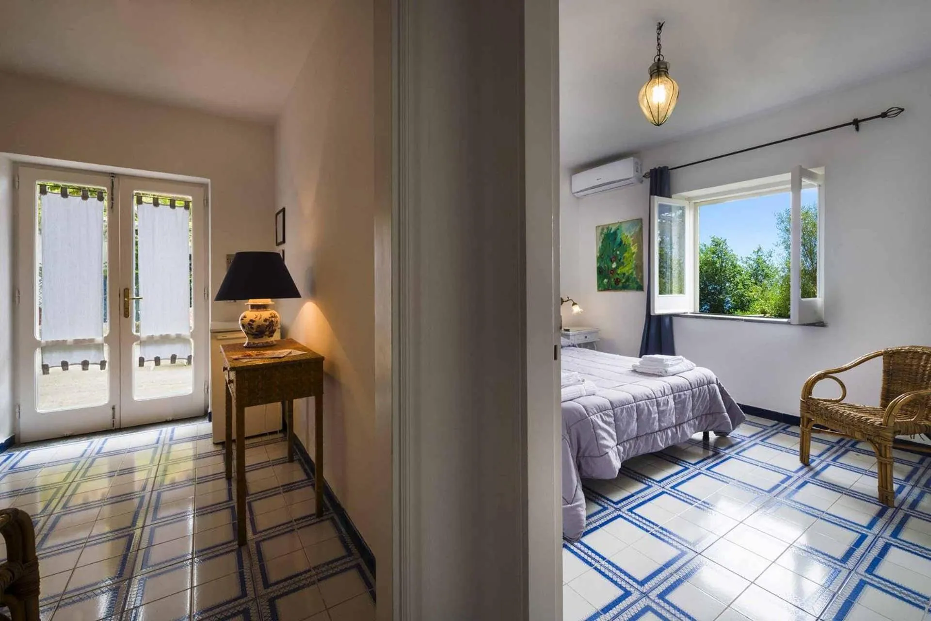 Living room, Bed in Agriturismo Fattoria Terranova