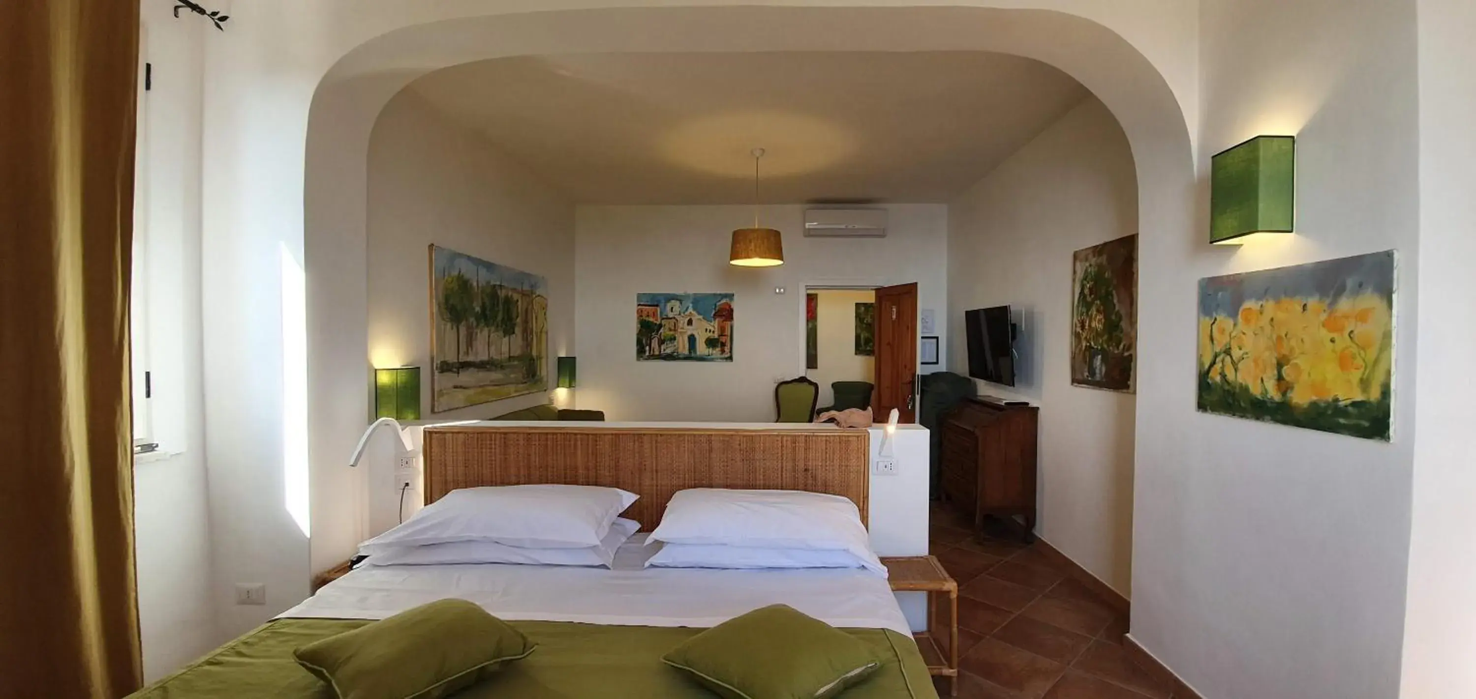 Deluxe Double or Twin Room with Sea View in Agriturismo Fattoria Terranova Deluxe Double or Twin Room with Sea View in Agriturismo Fattoria Terranova