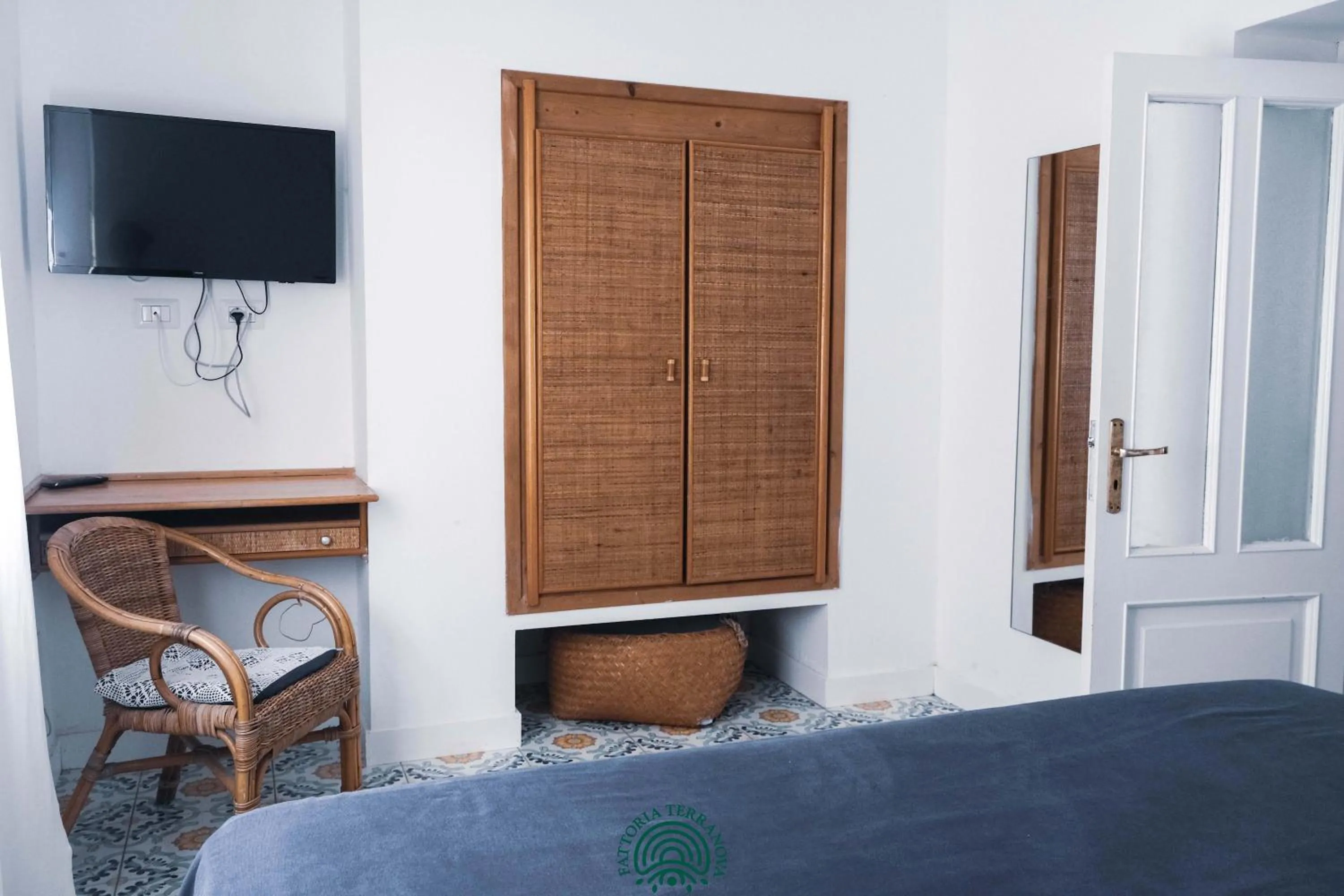 wardrobe, Bed in Agriturismo Fattoria Terranova