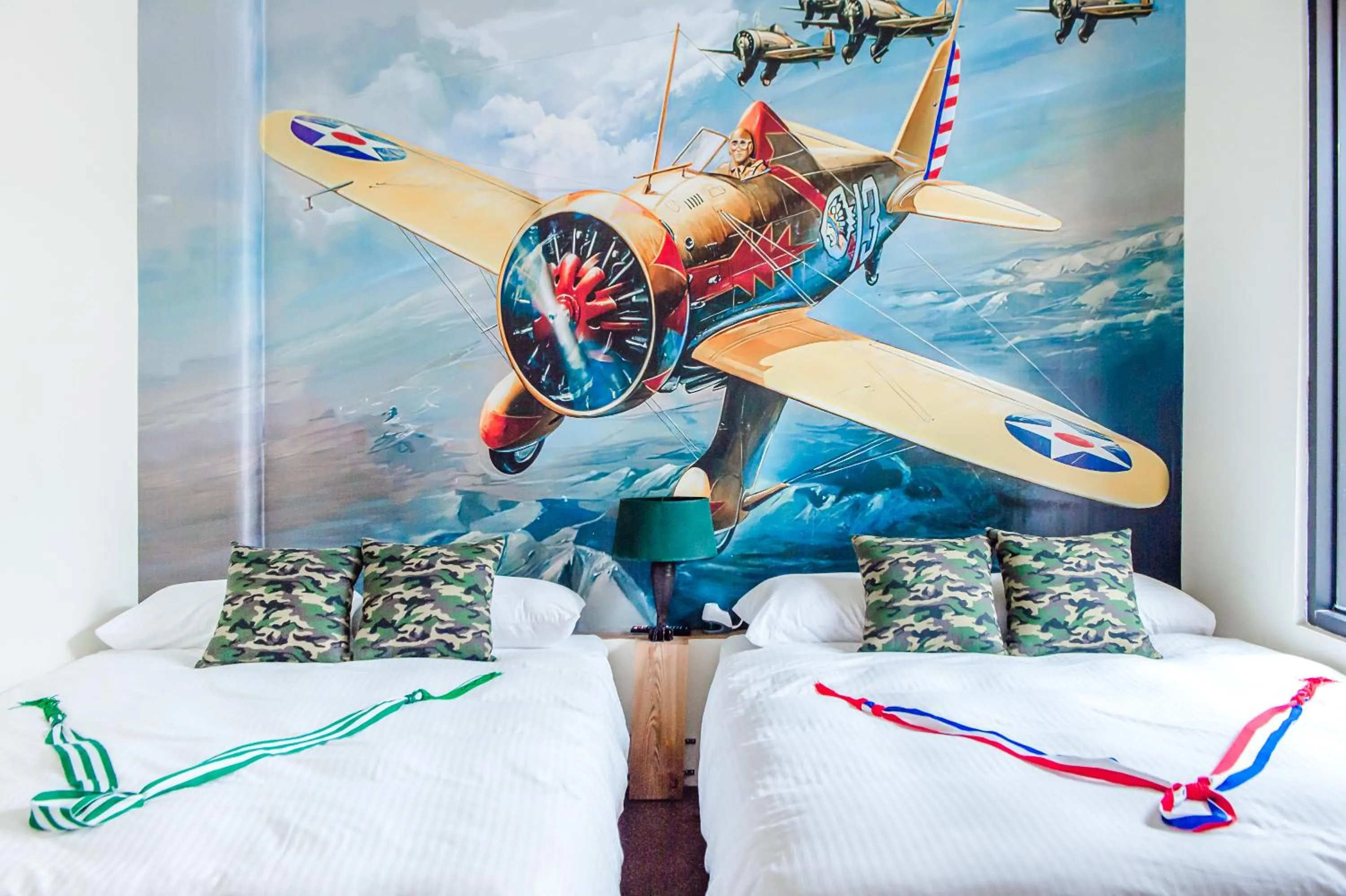 Bedroom in Flying Club