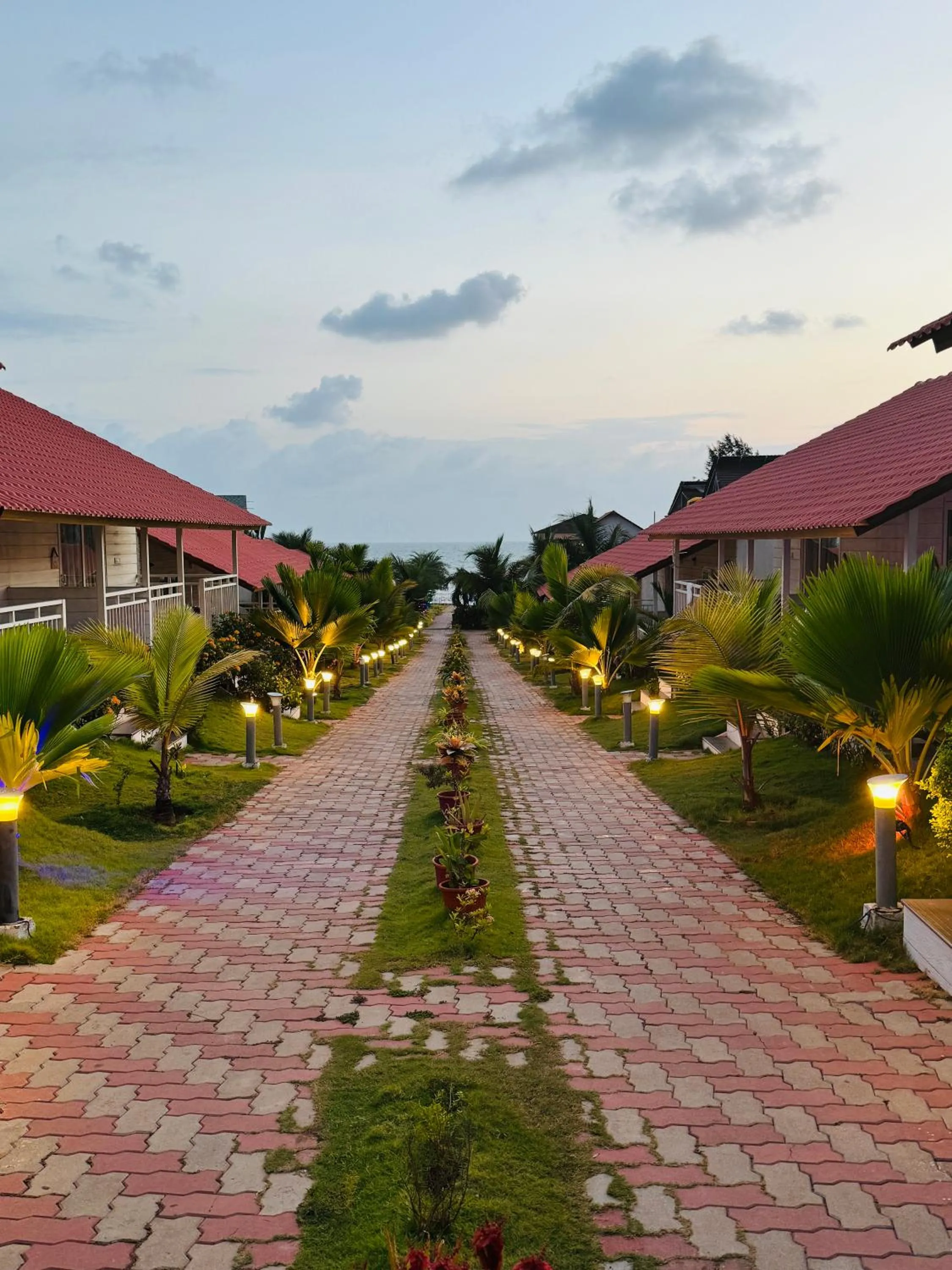 Natural landscape in Maargit Beach Resort