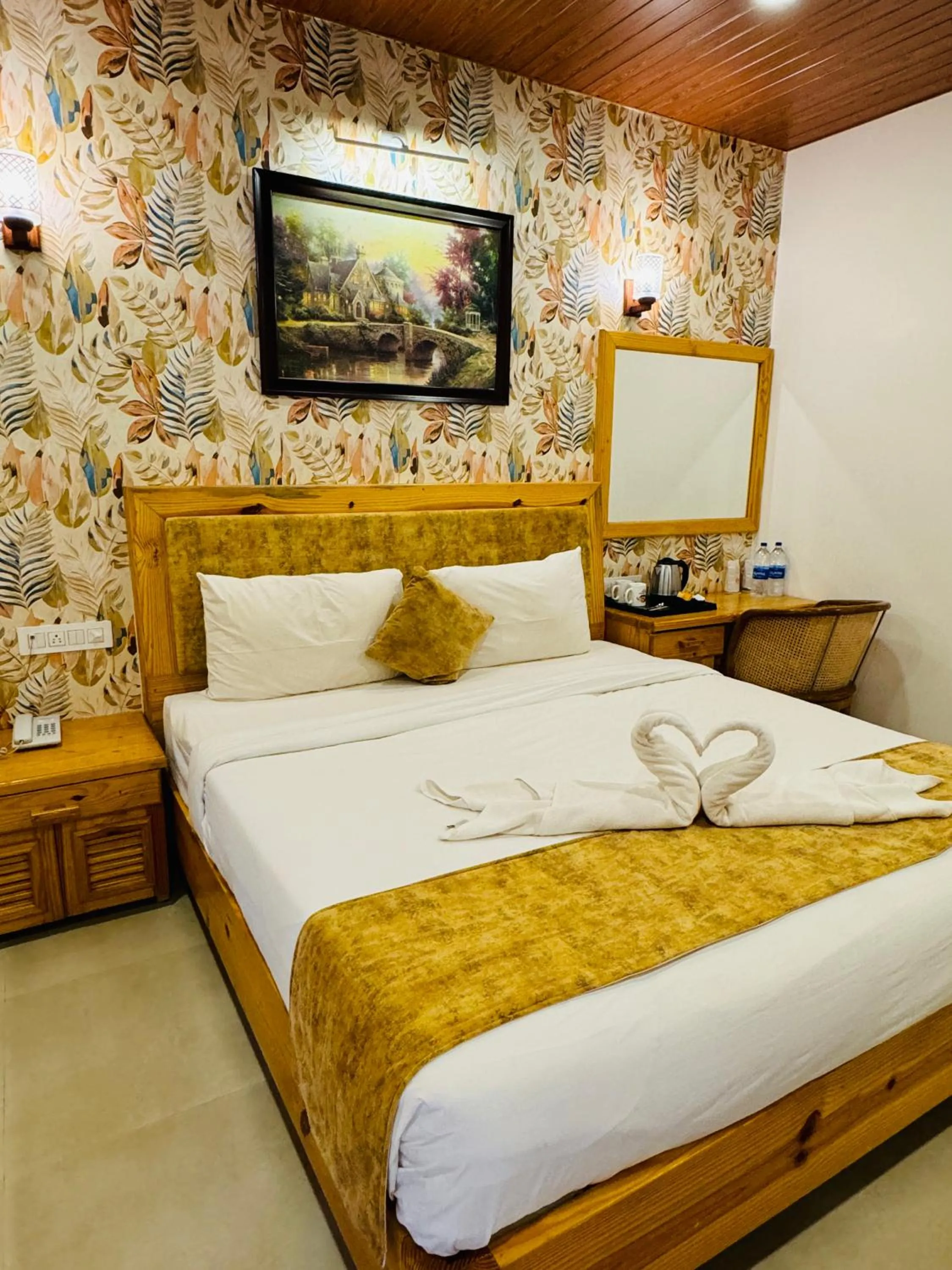 Bed in Maargit Beach Resort