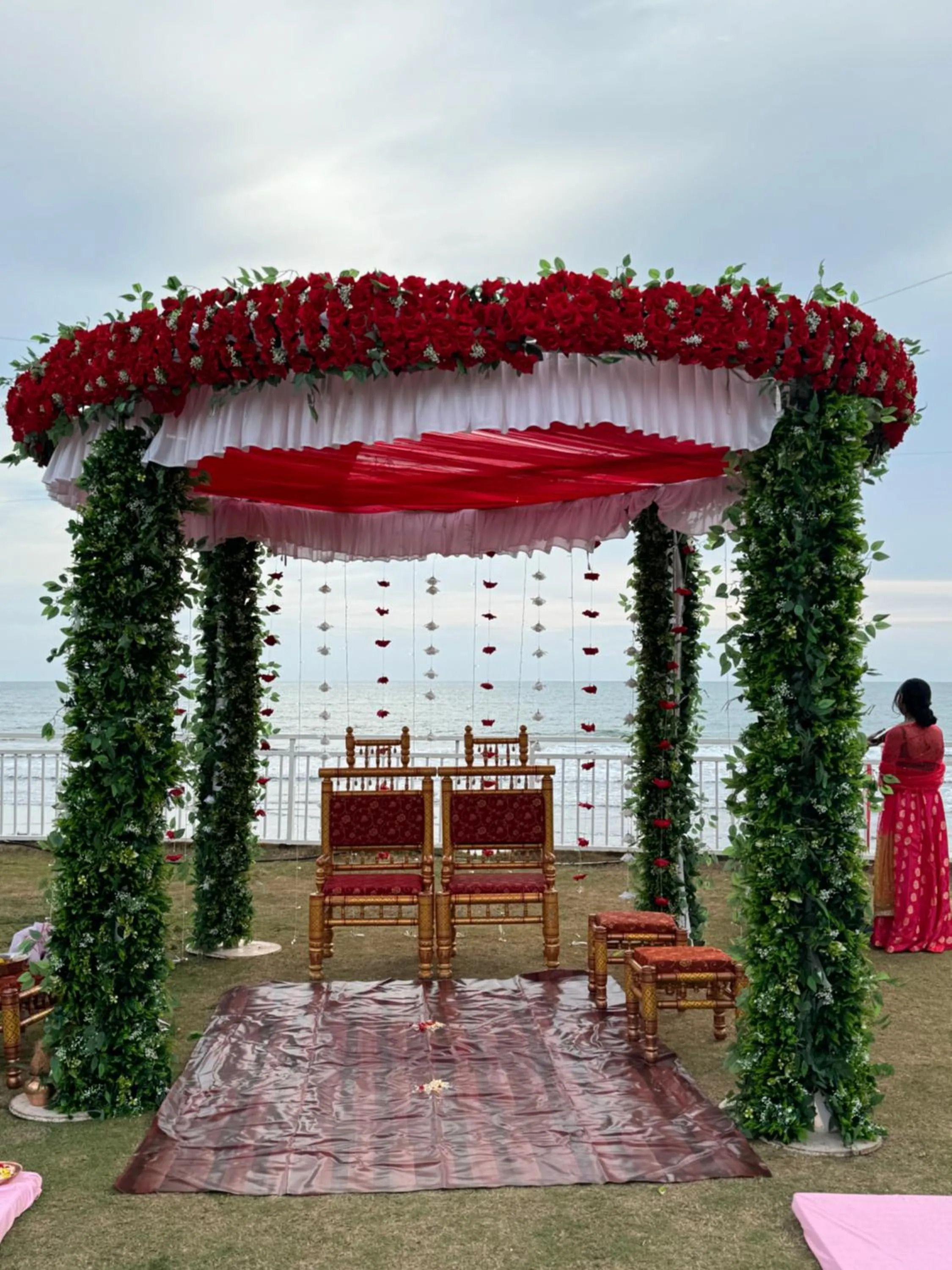 Garden view in Maargit Beach Resort