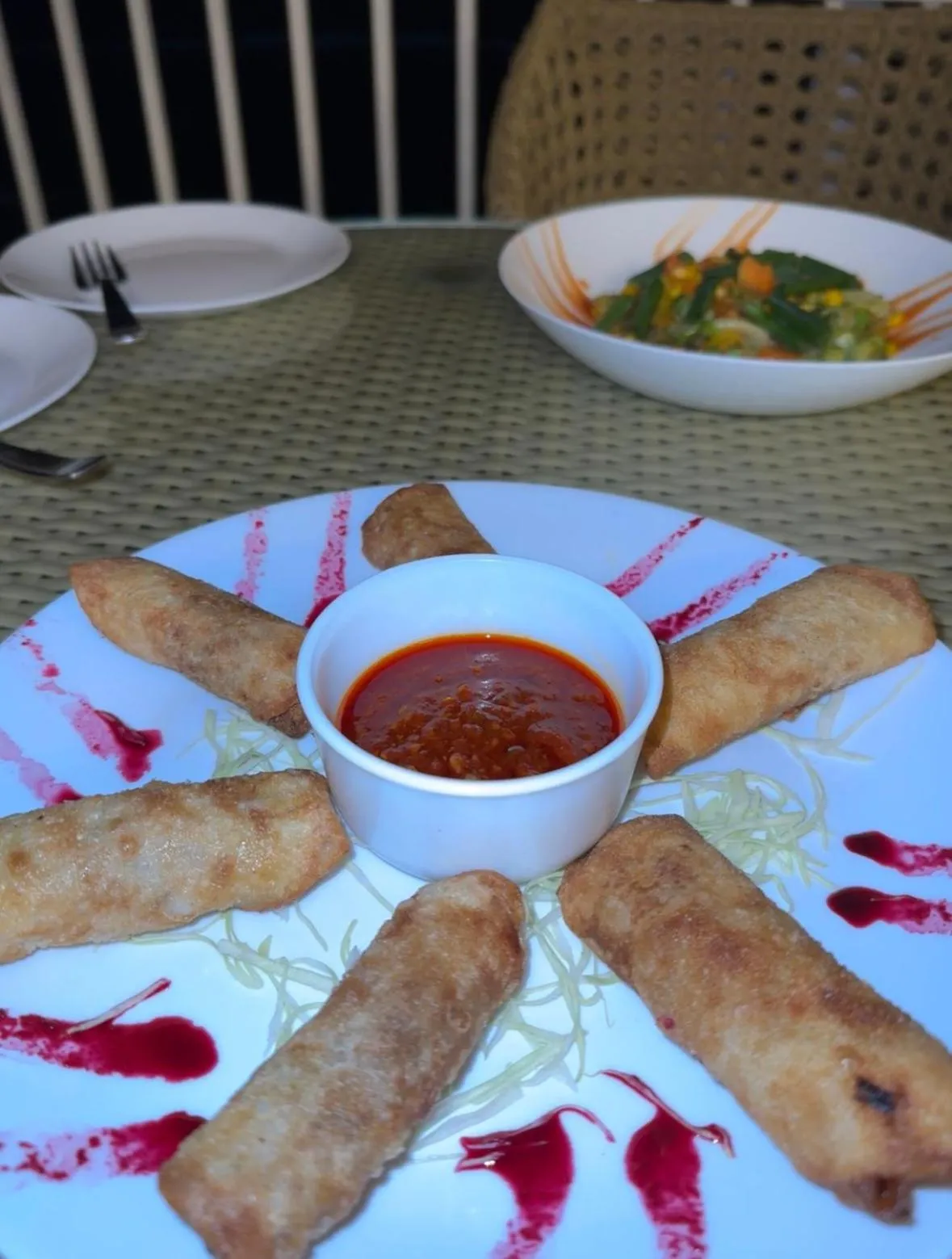 Food in Maargit Beach Resort