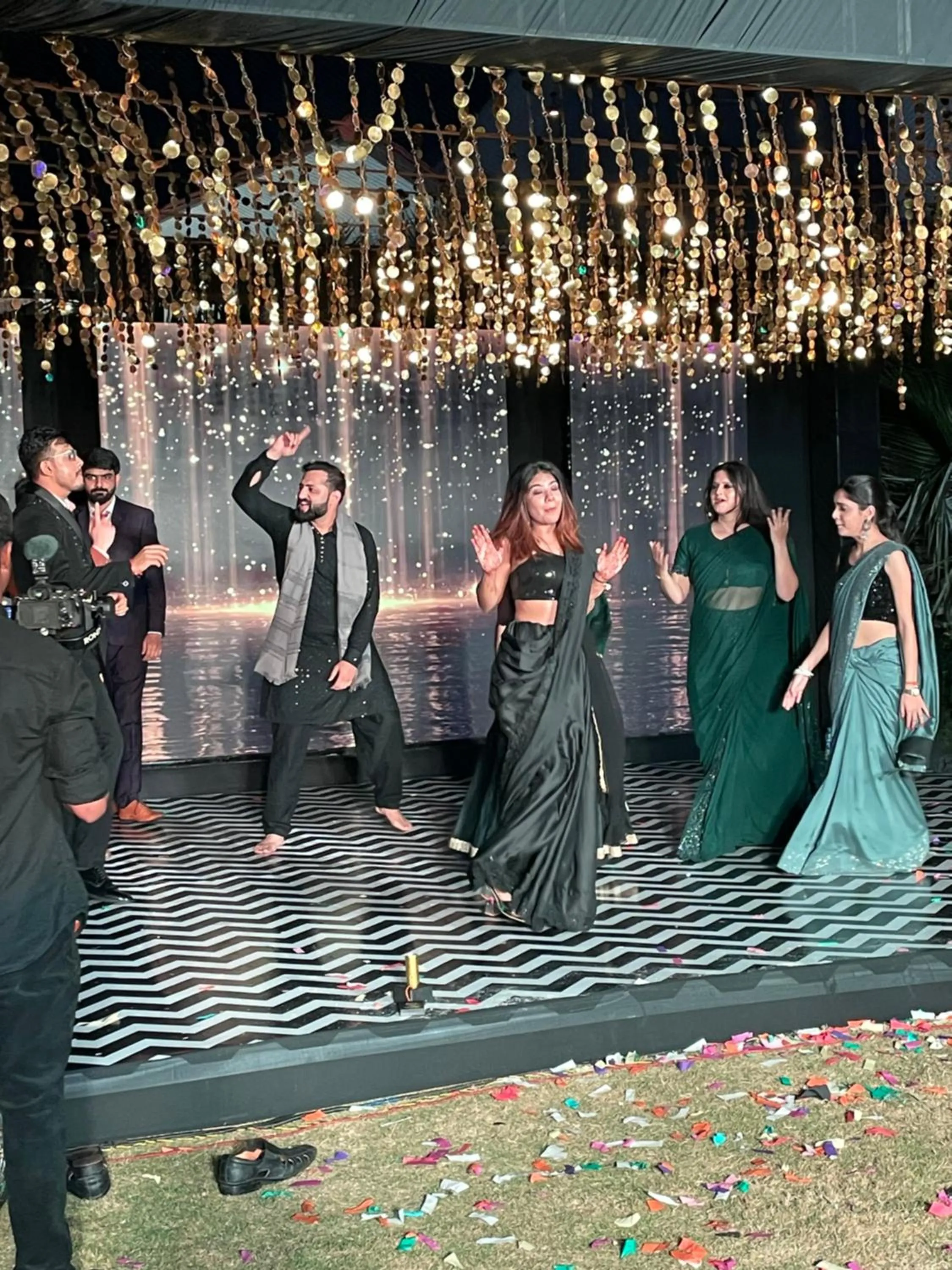 group of guests in Maargit Beach Resort