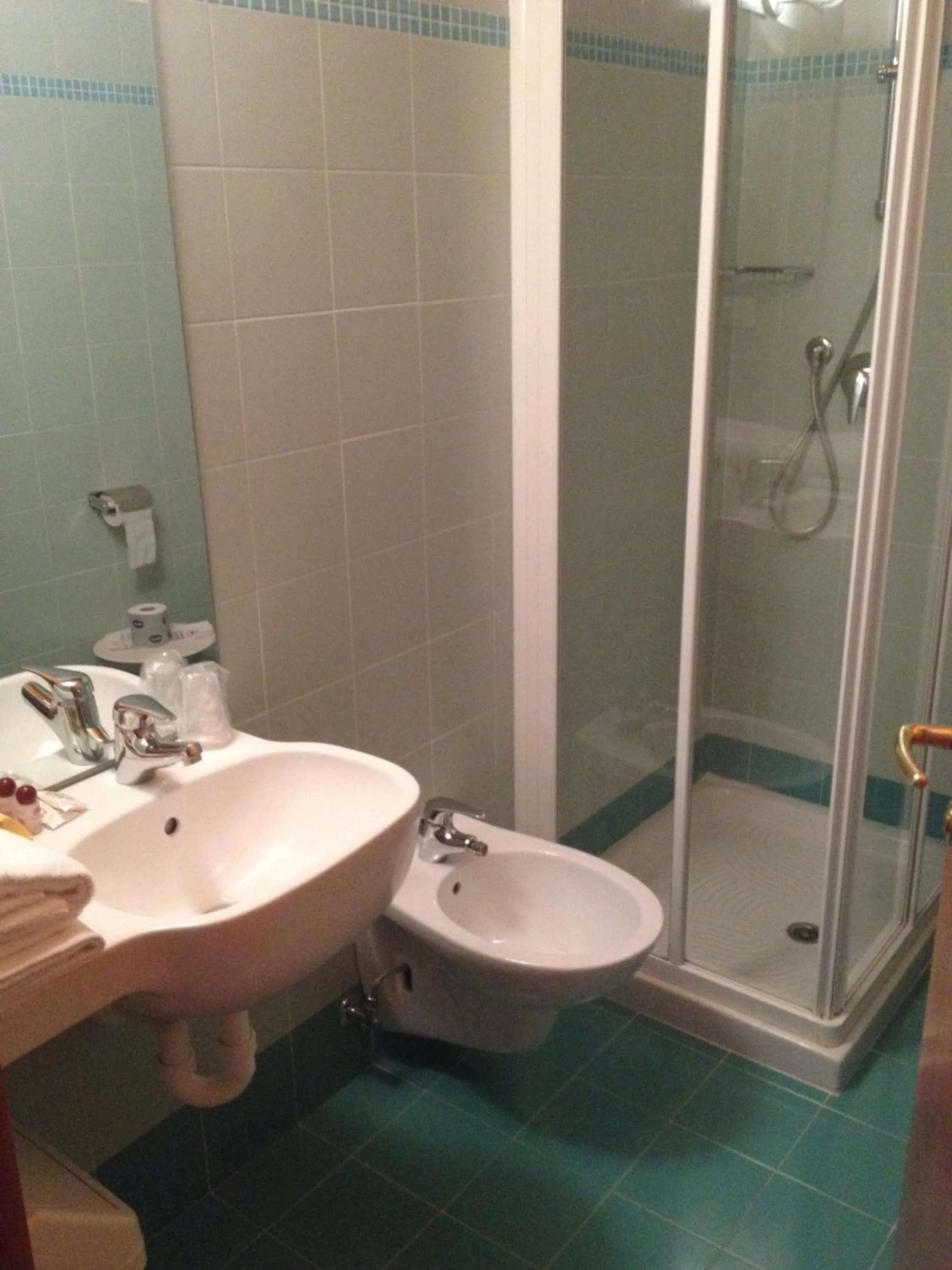 Bathroom in Hotel Il Guscio