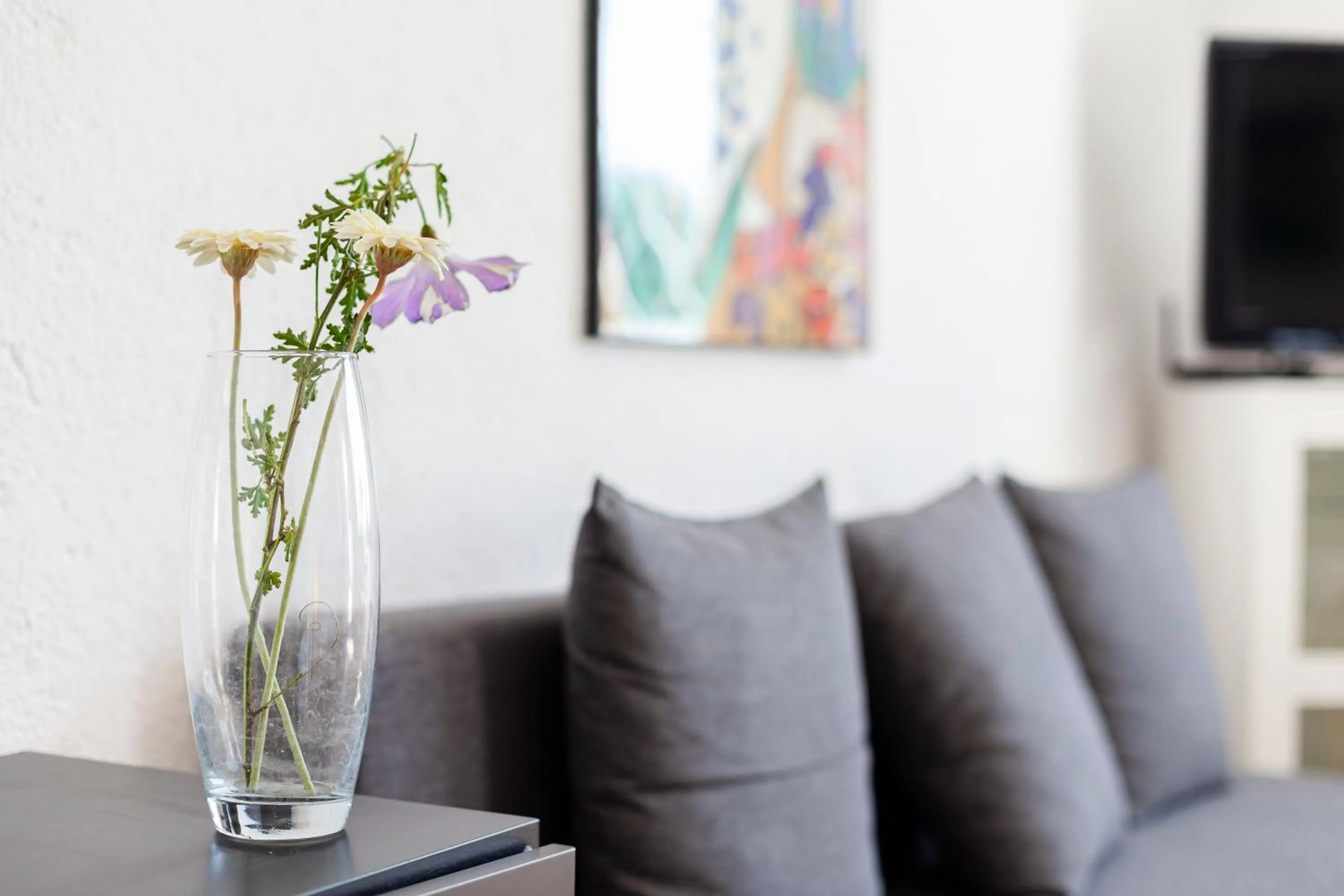 Living room in Casa Morisca vistas al mar