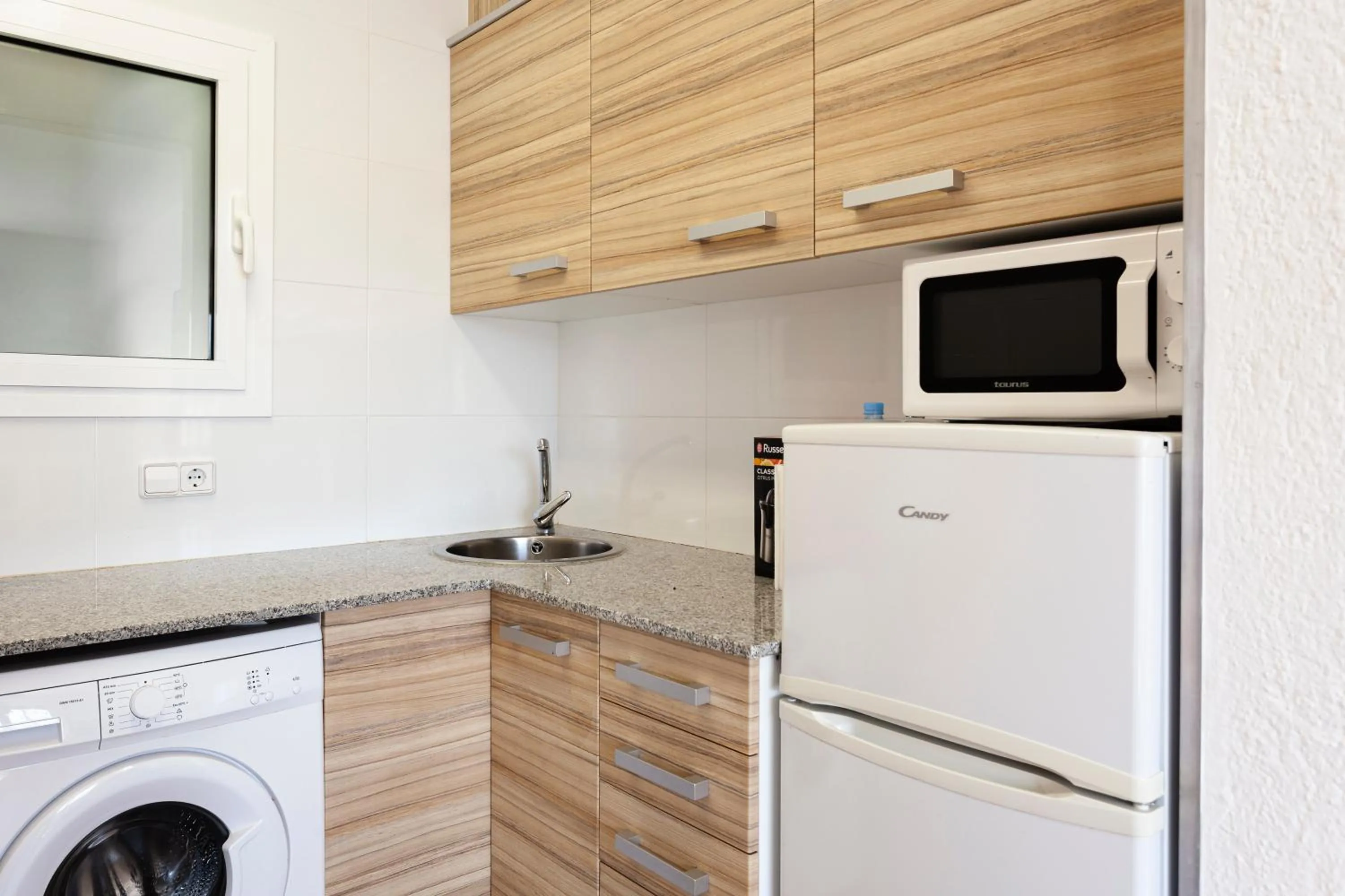 Kitchen or kitchenette in Casa Morisca vistas al mar