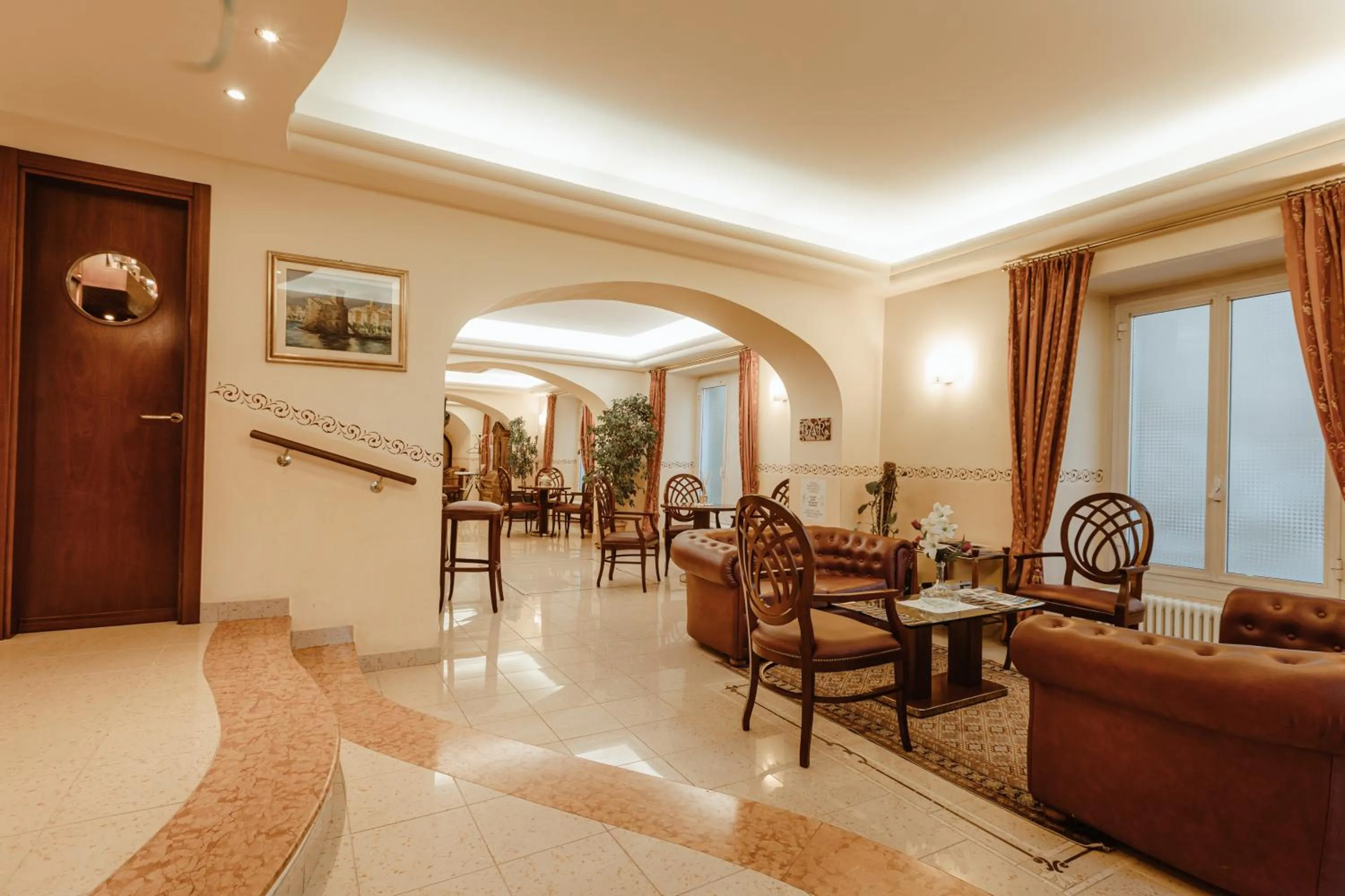 Lobby or reception in Hotel Stella