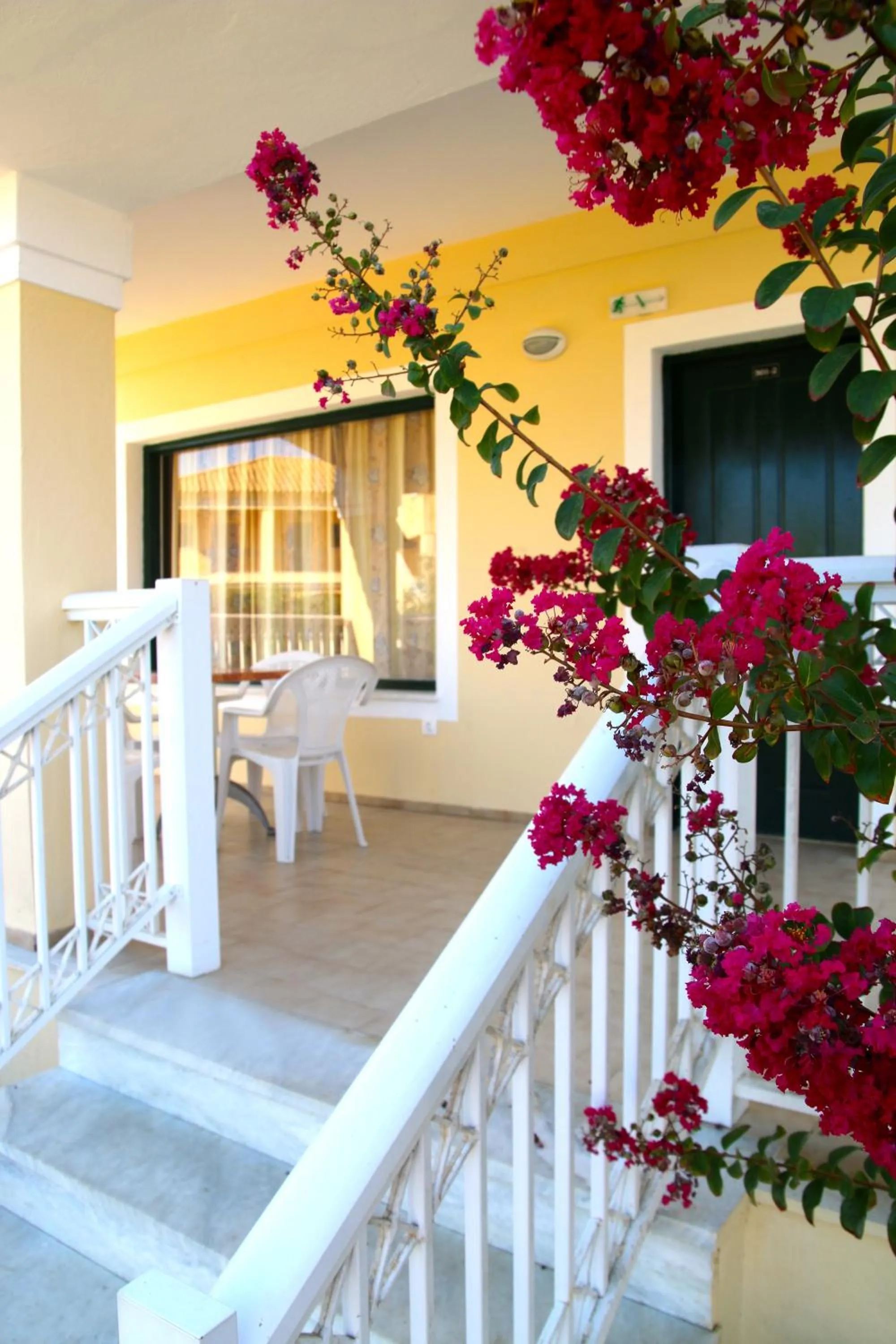 Balcony/Terrace in Mediterranean Blue