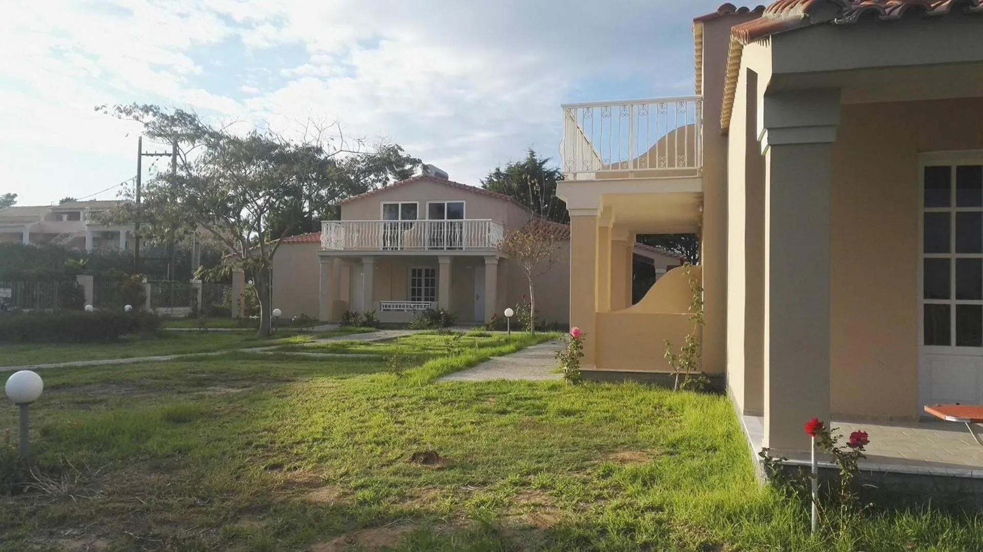 Property building in Mediterranean Blue