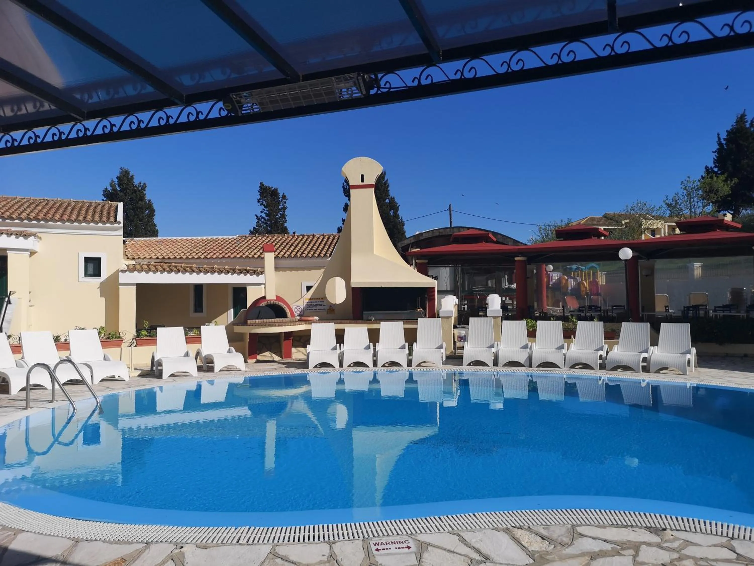 sunbed in Mediterranean Blue