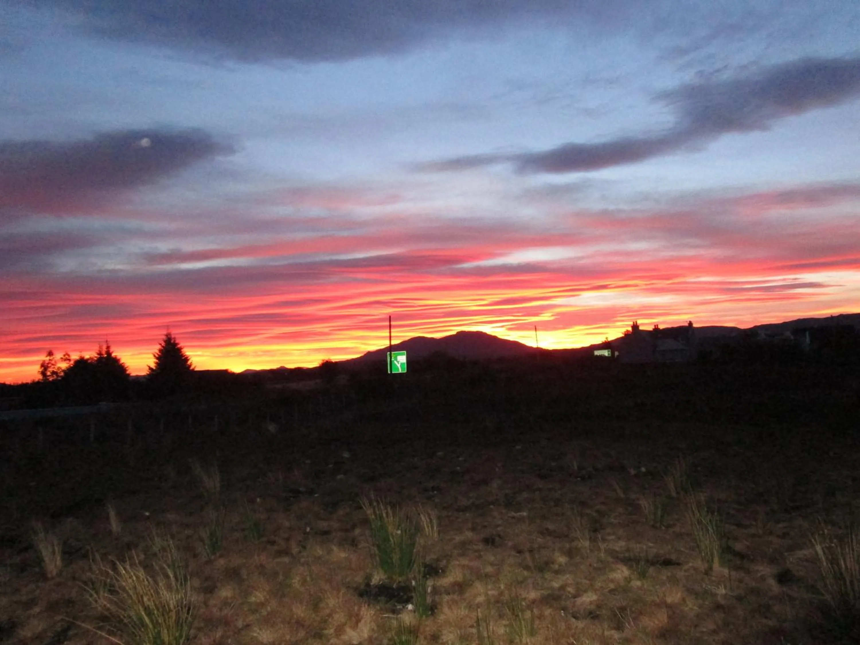 Natural landscape in Scorrybreac B&B