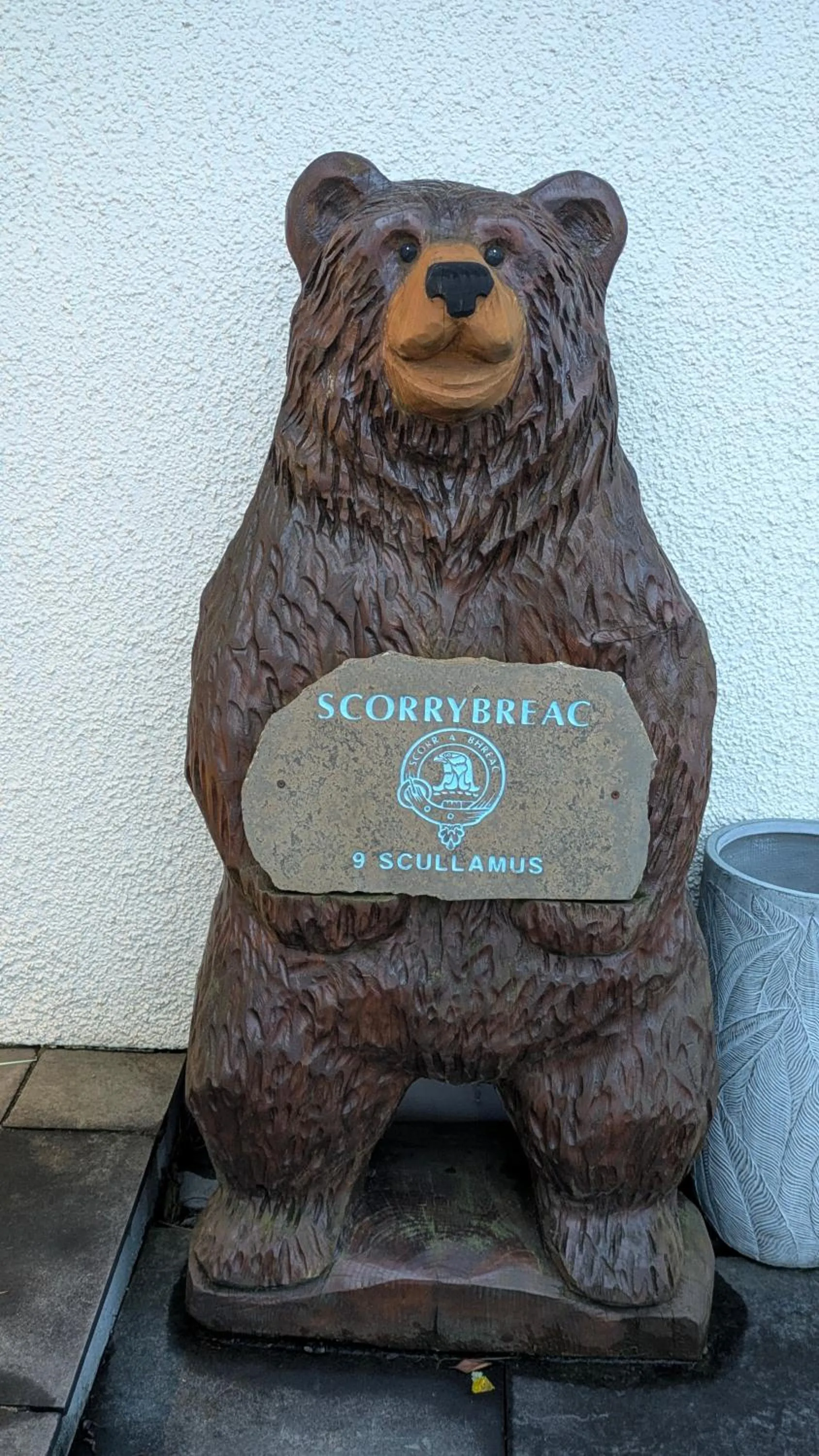 Facade/entrance in Scorrybreac B&B