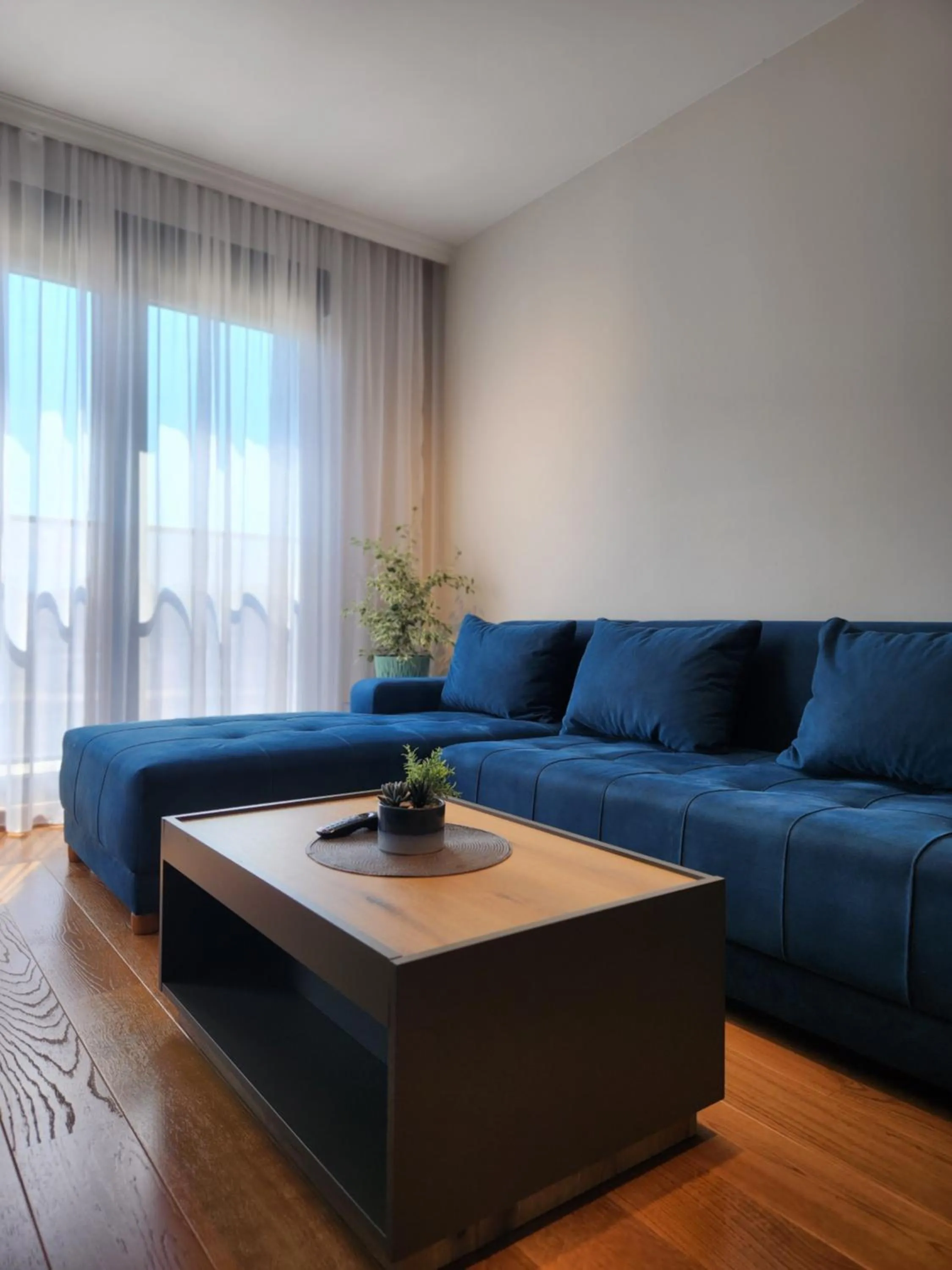 Living room in Green Apartments Podgorica With Garage